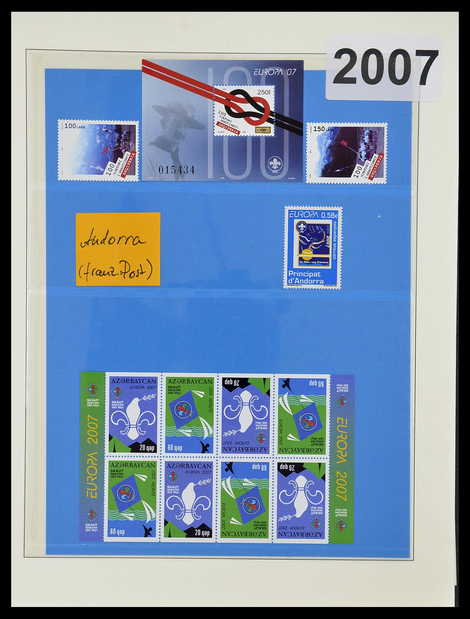 34191 525 - Stamp collection 34191 Europa CEPT 1956-2008.