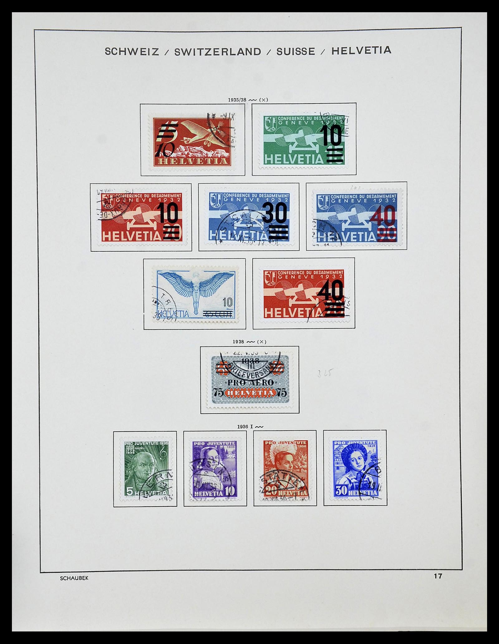34204 016 - Postzegelverzameling 34204 Zwitserland 1862-2001.