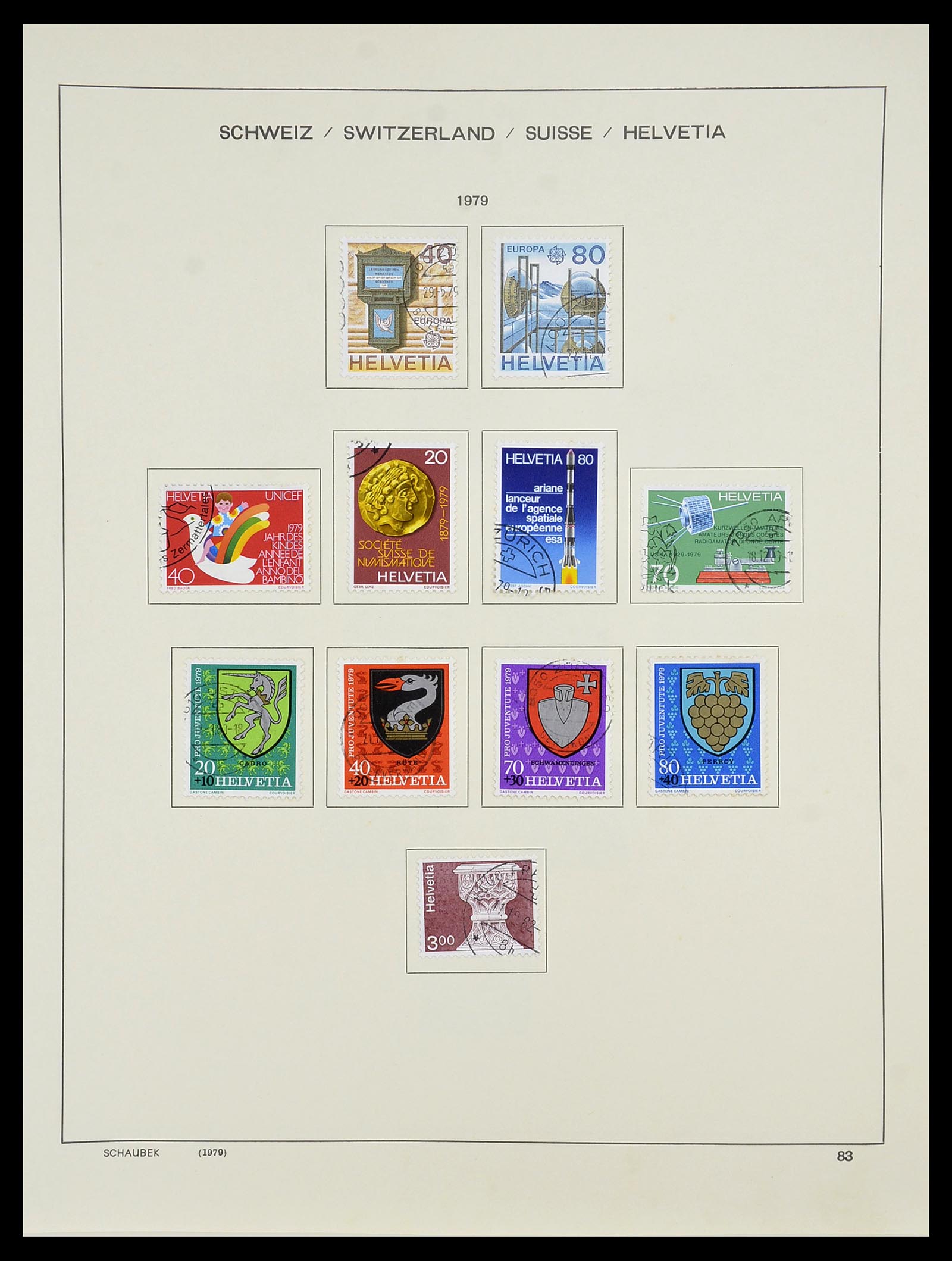 34204 101 - Postzegelverzameling 34204 Zwitserland 1862-2001.