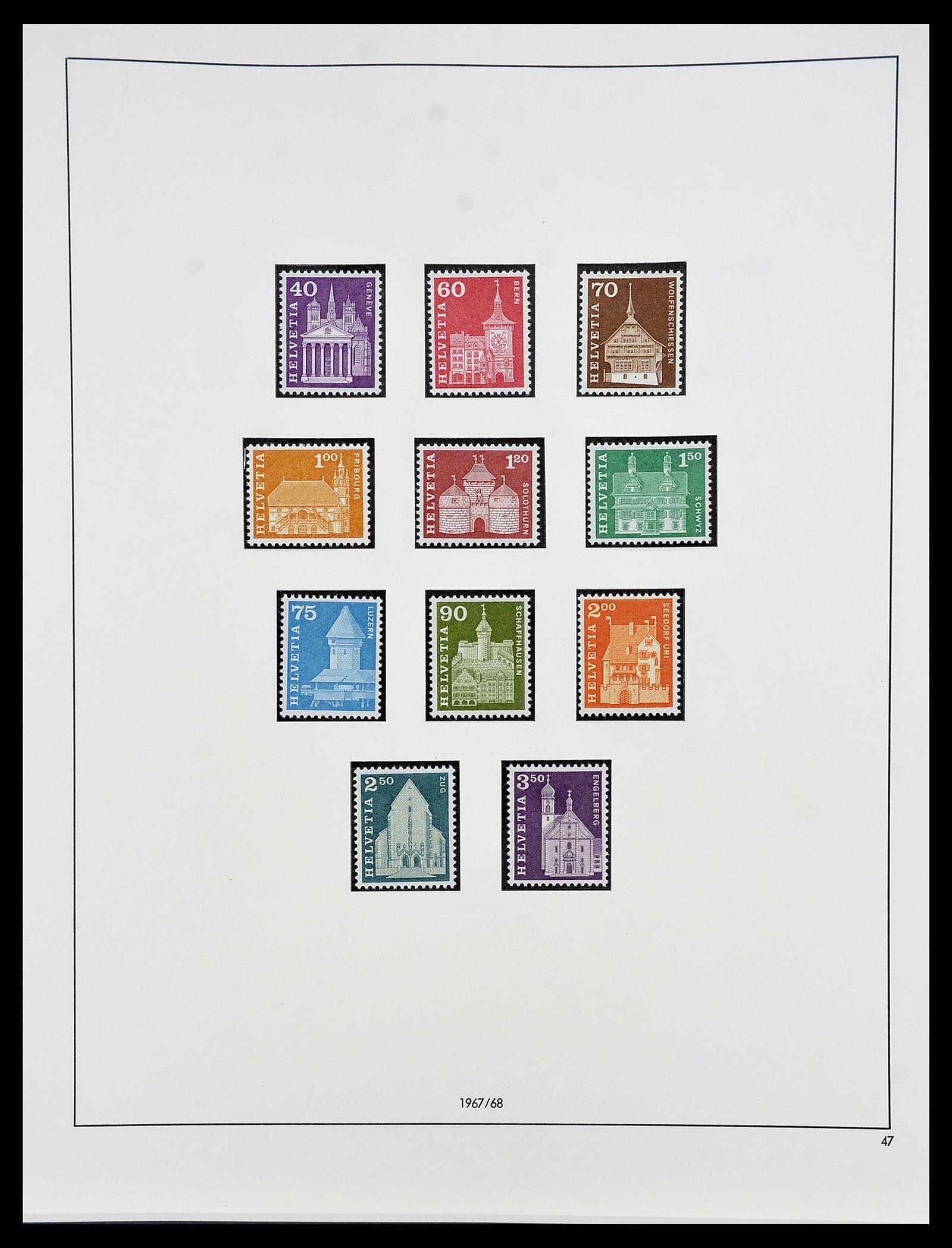 34204 165 - Postzegelverzameling 34204 Zwitserland 1862-2001.