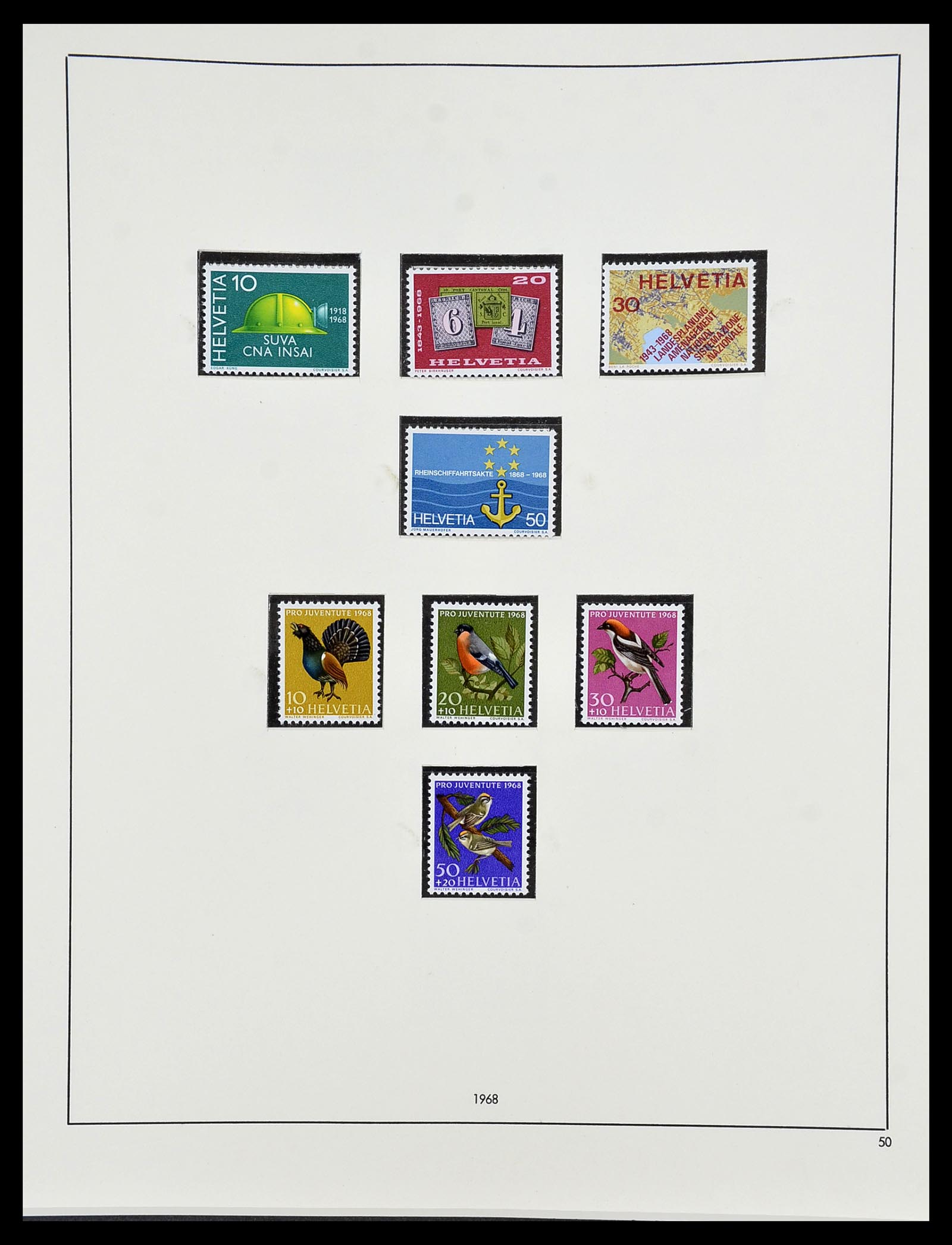 34204 168 - Postzegelverzameling 34204 Zwitserland 1862-2001.