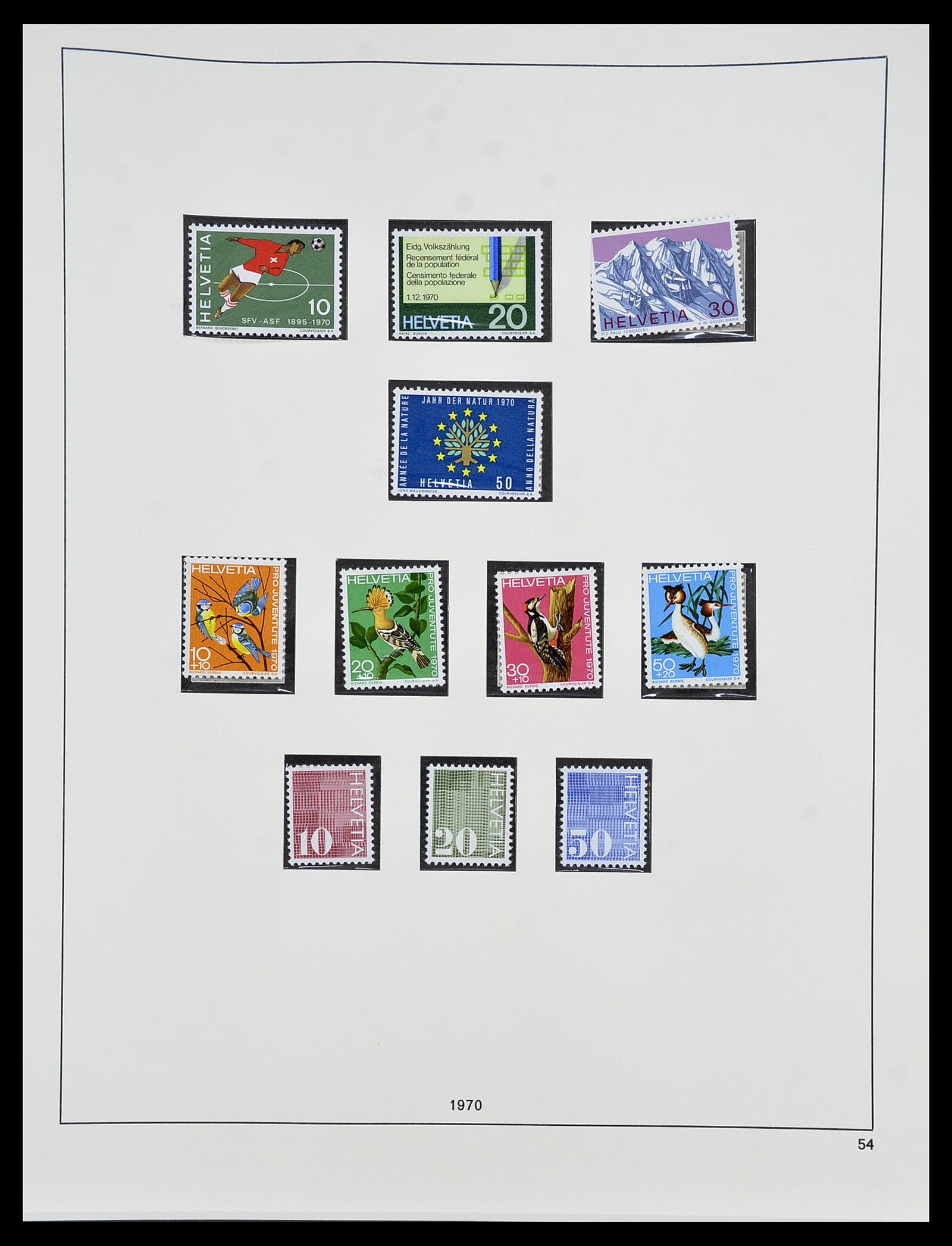 34204 172 - Postzegelverzameling 34204 Zwitserland 1862-2001.