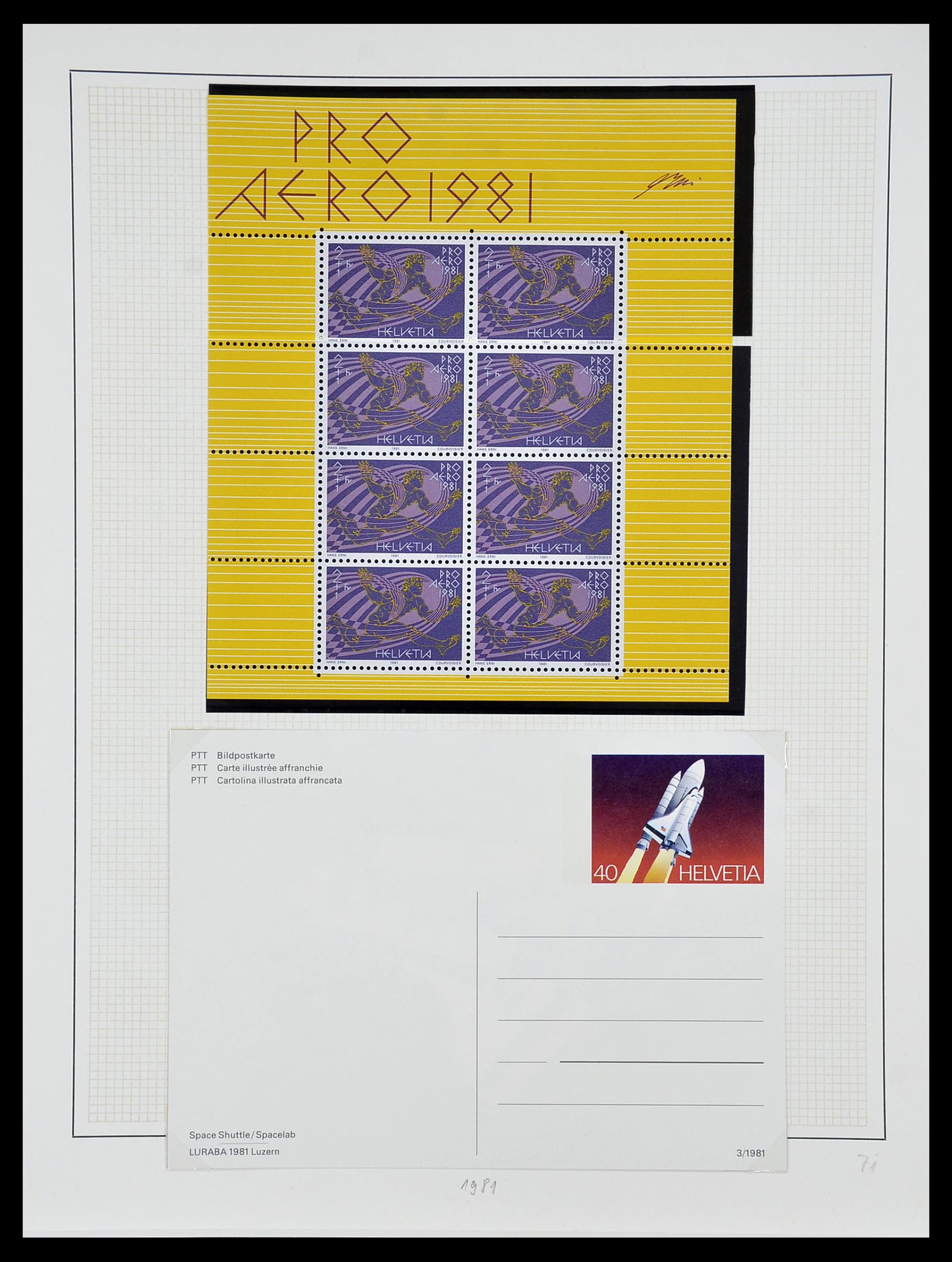 34204 189 - Postzegelverzameling 34204 Zwitserland 1862-2001.