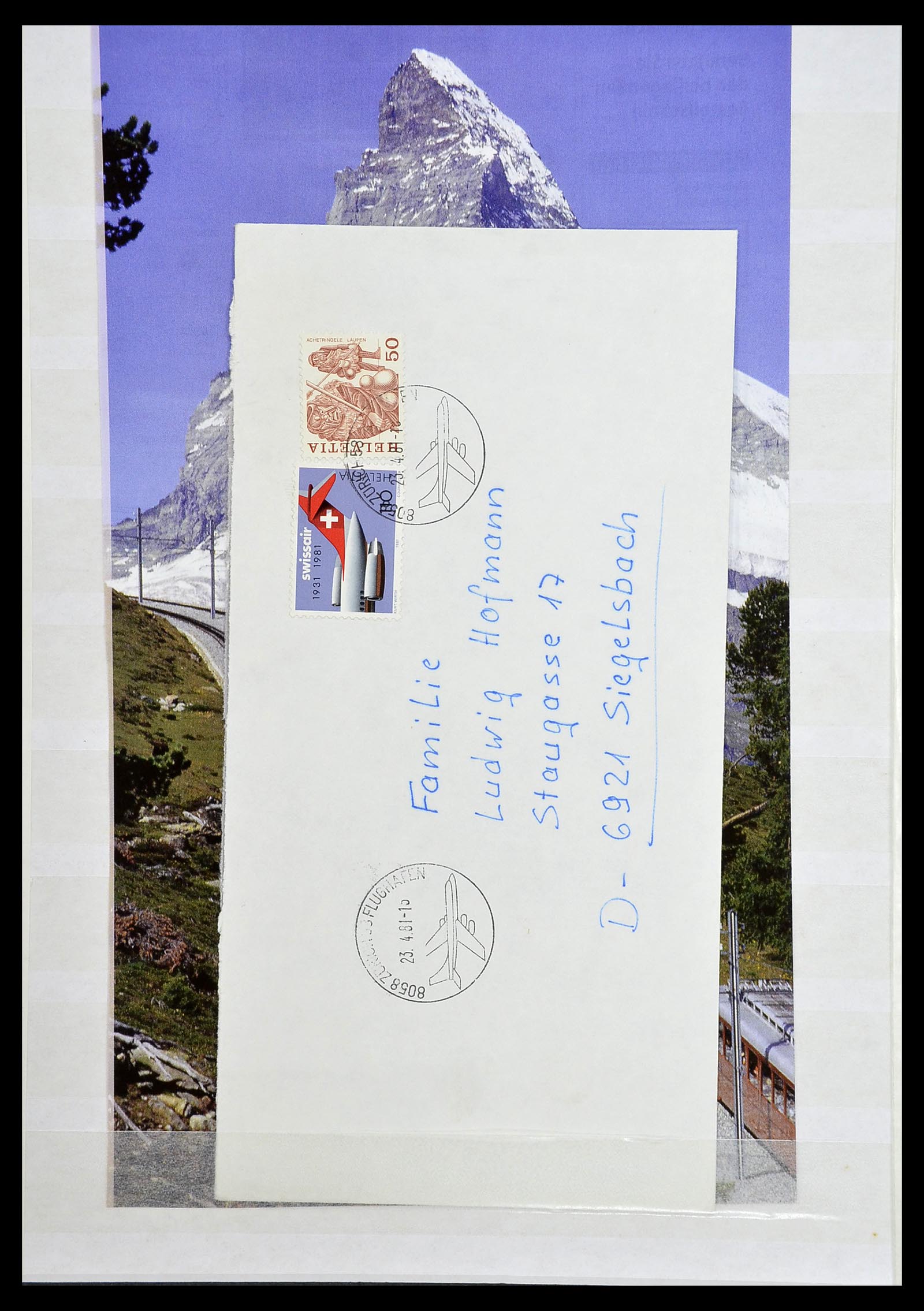 34204 236 - Postzegelverzameling 34204 Zwitserland 1862-2001.