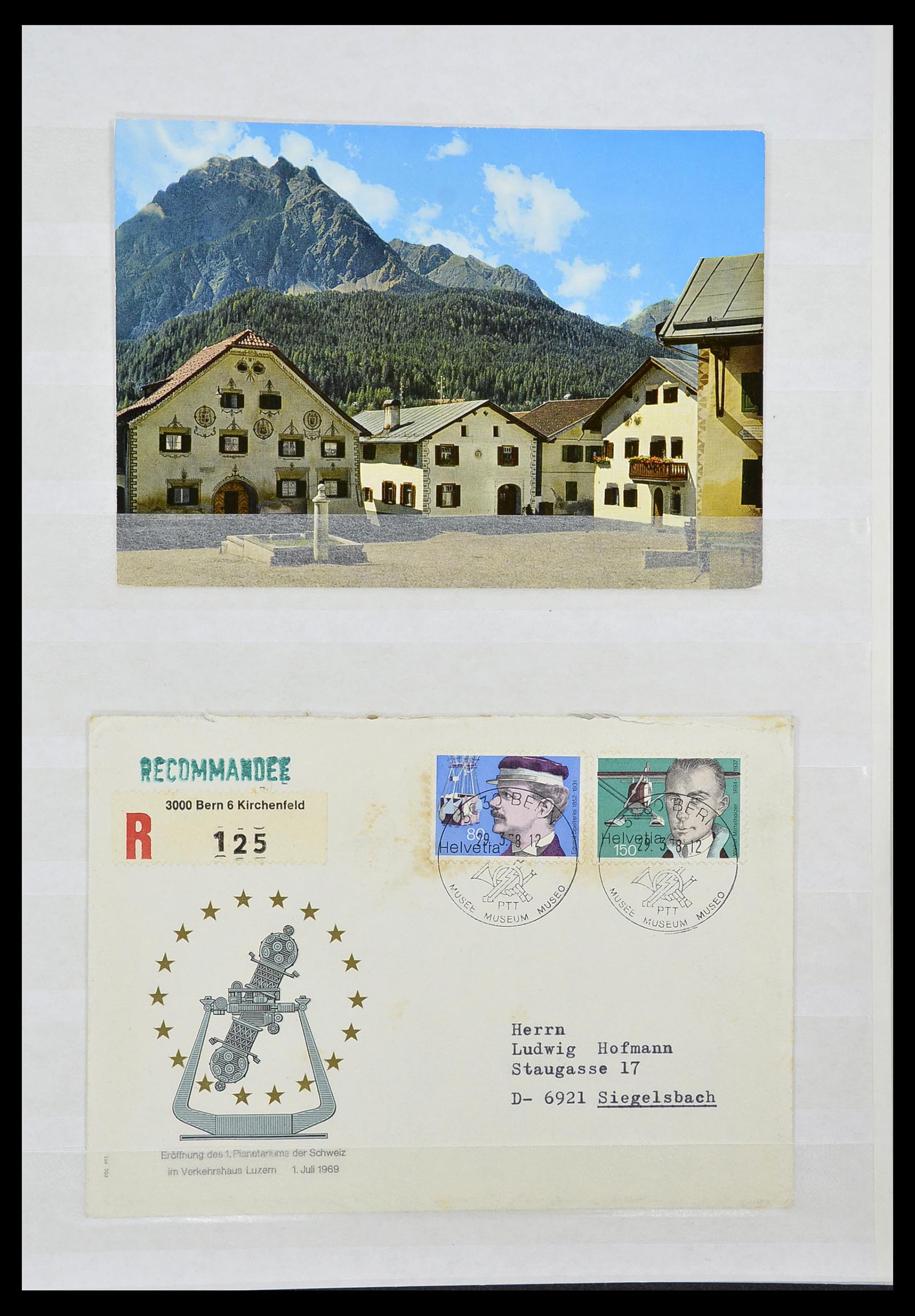 34204 237 - Postzegelverzameling 34204 Zwitserland 1862-2001.