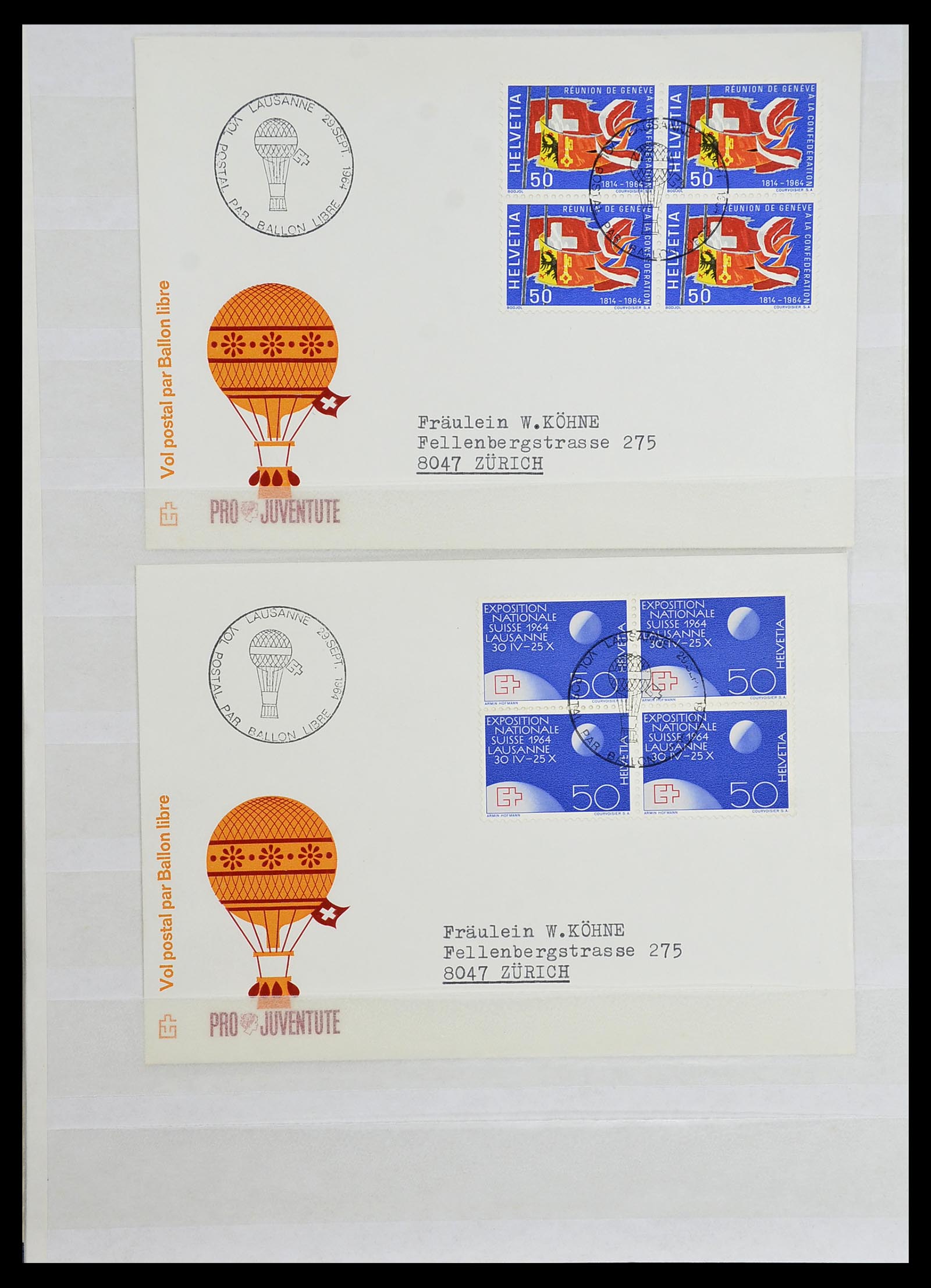 34204 238 - Postzegelverzameling 34204 Zwitserland 1862-2001.