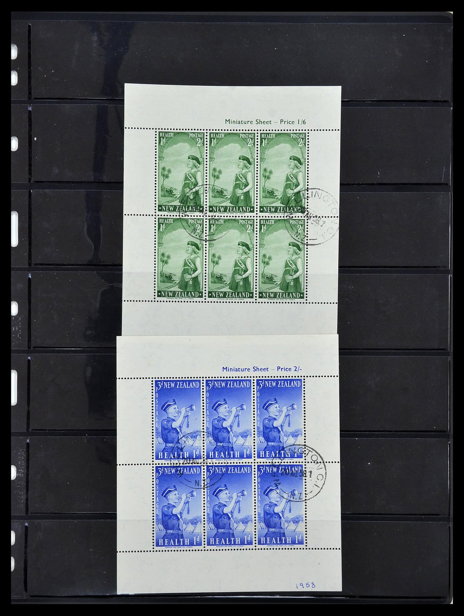34210 013 - Postzegelverzameling 34210 Nieuw Zeeland 1870-2010.