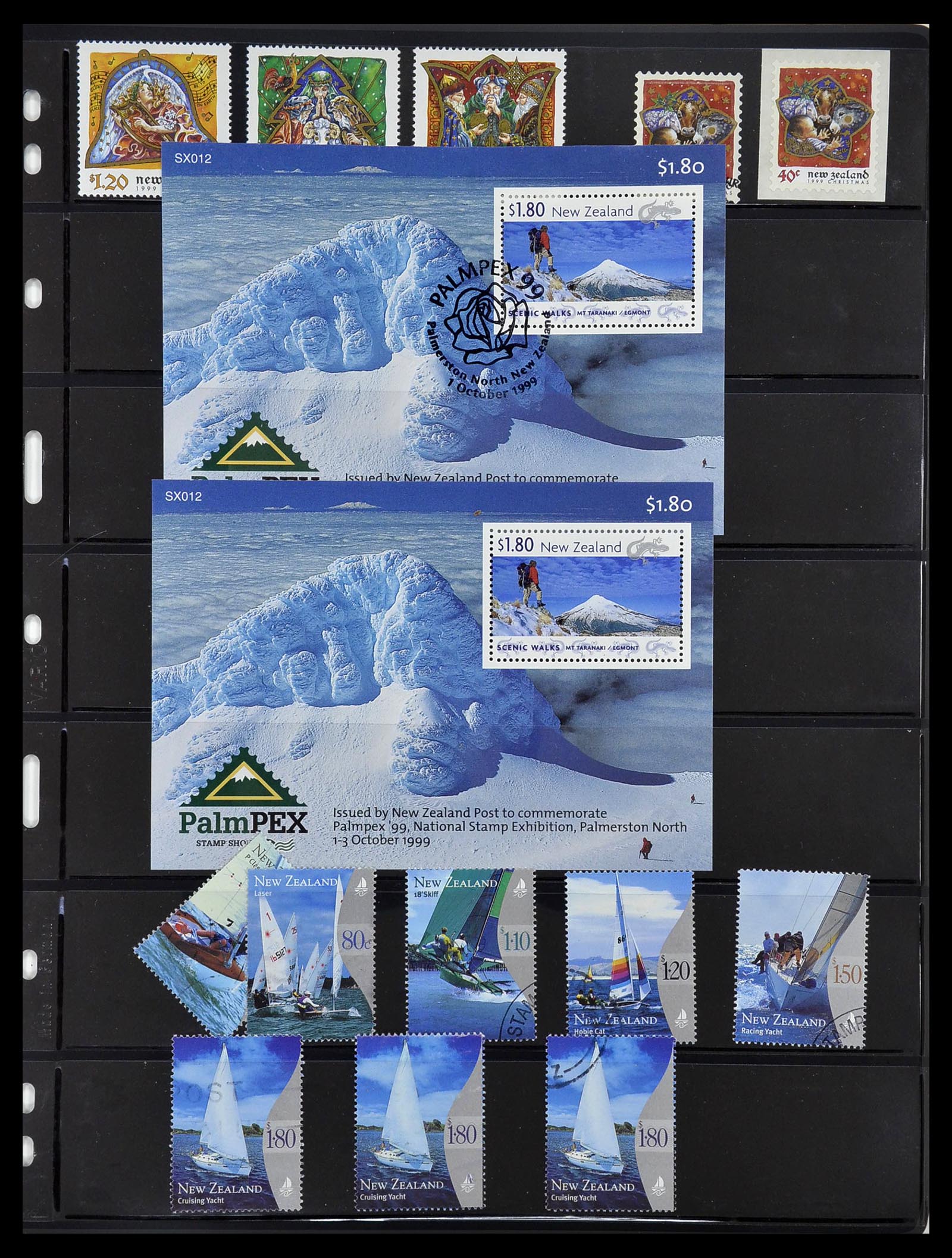 34210 203 - Postzegelverzameling 34210 Nieuw Zeeland 1870-2010.