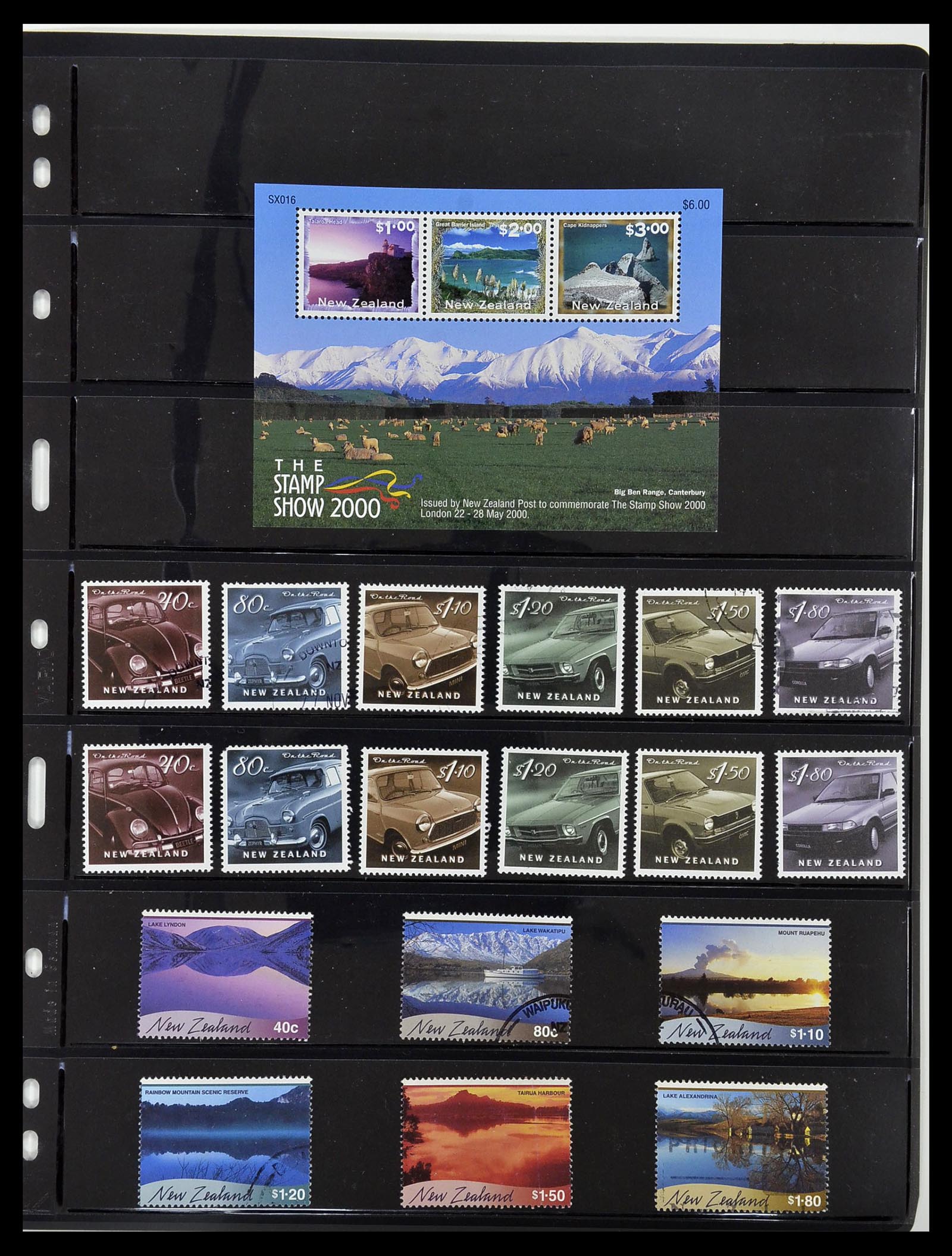 34210 207 - Postzegelverzameling 34210 Nieuw Zeeland 1870-2010.