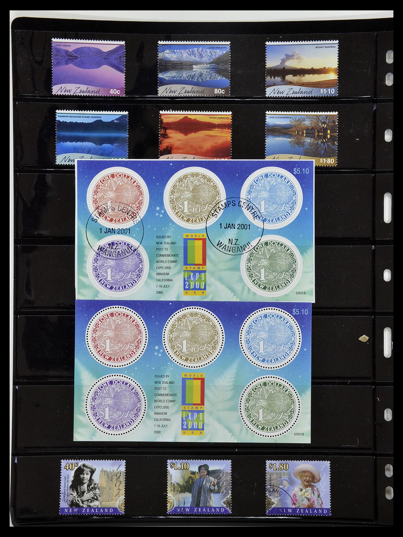 34210 208 - Postzegelverzameling 34210 Nieuw Zeeland 1870-2010.