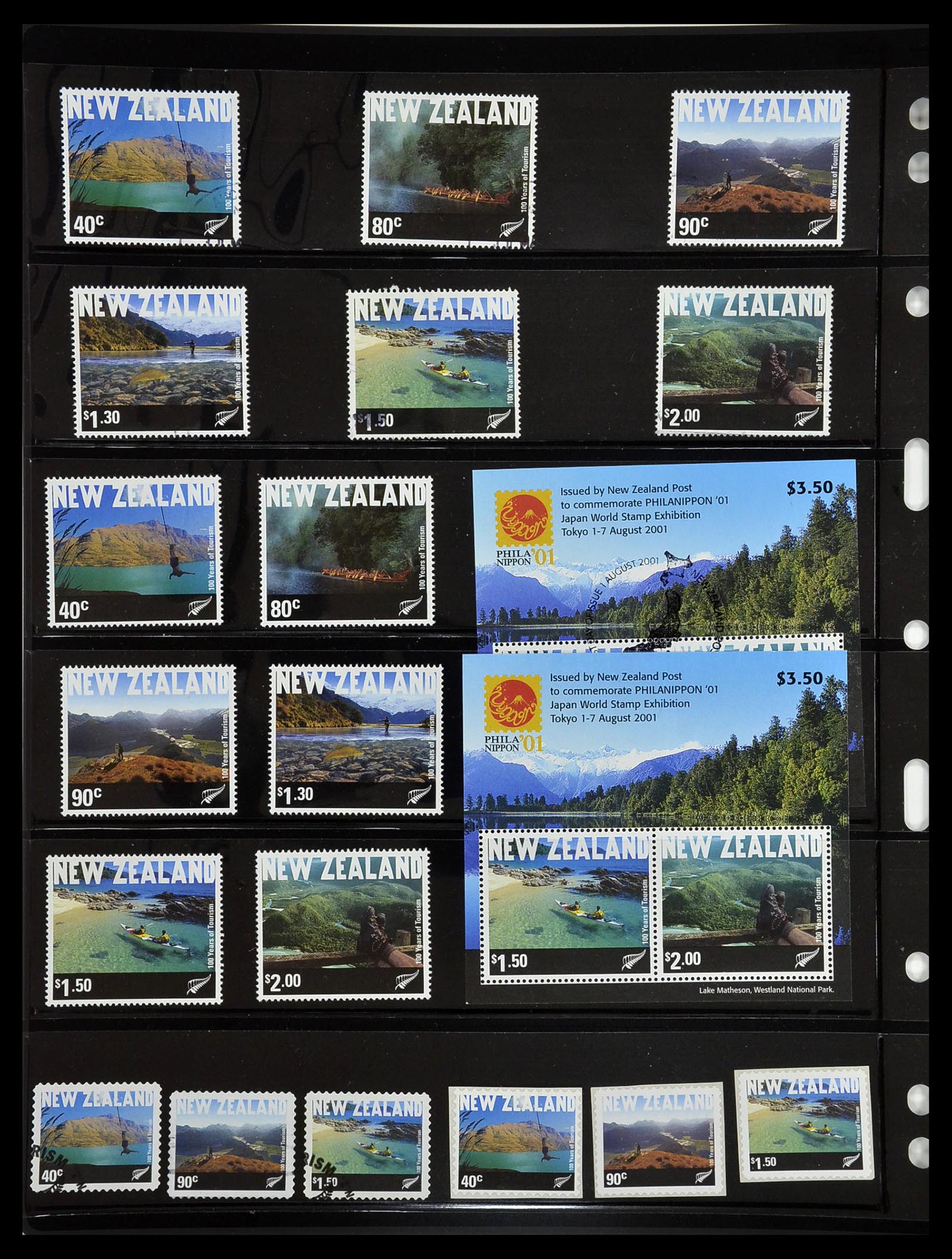 34210 221 - Postzegelverzameling 34210 Nieuw Zeeland 1870-2010.