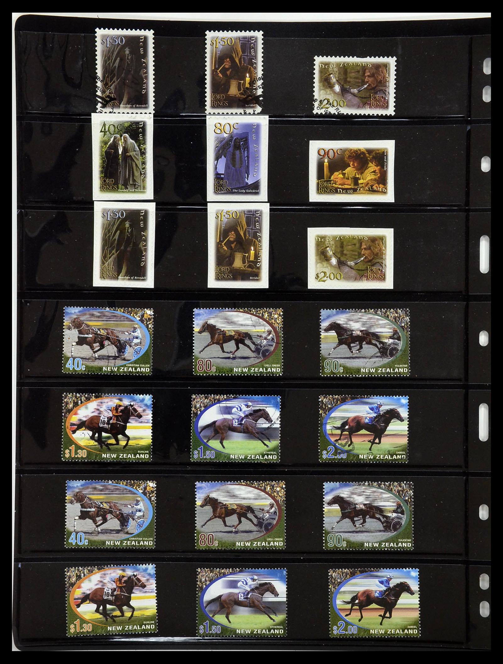 34210 225 - Postzegelverzameling 34210 Nieuw Zeeland 1870-2010.