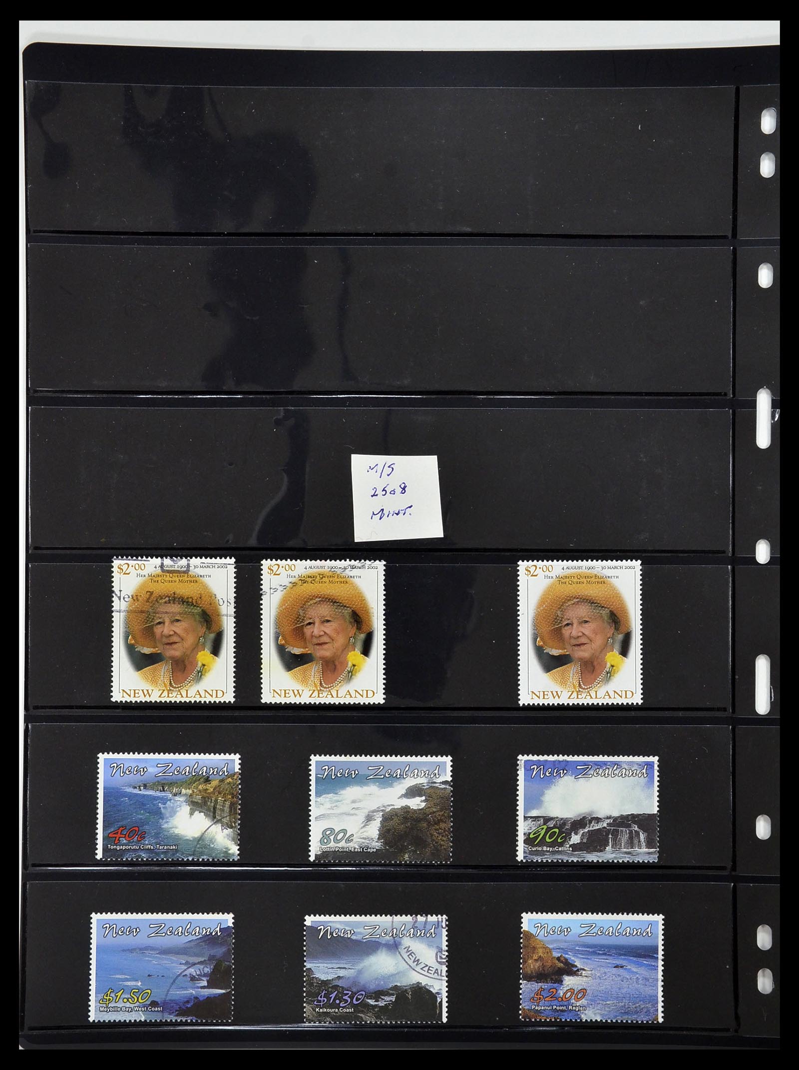 34210 231 - Postzegelverzameling 34210 Nieuw Zeeland 1870-2010.