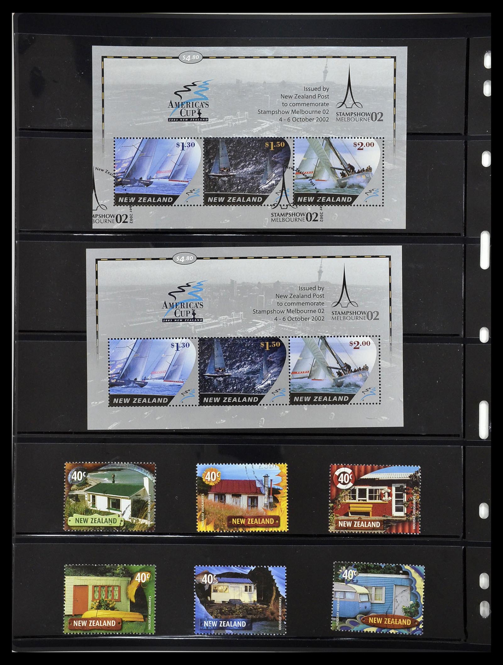34210 237 - Postzegelverzameling 34210 Nieuw Zeeland 1870-2010.