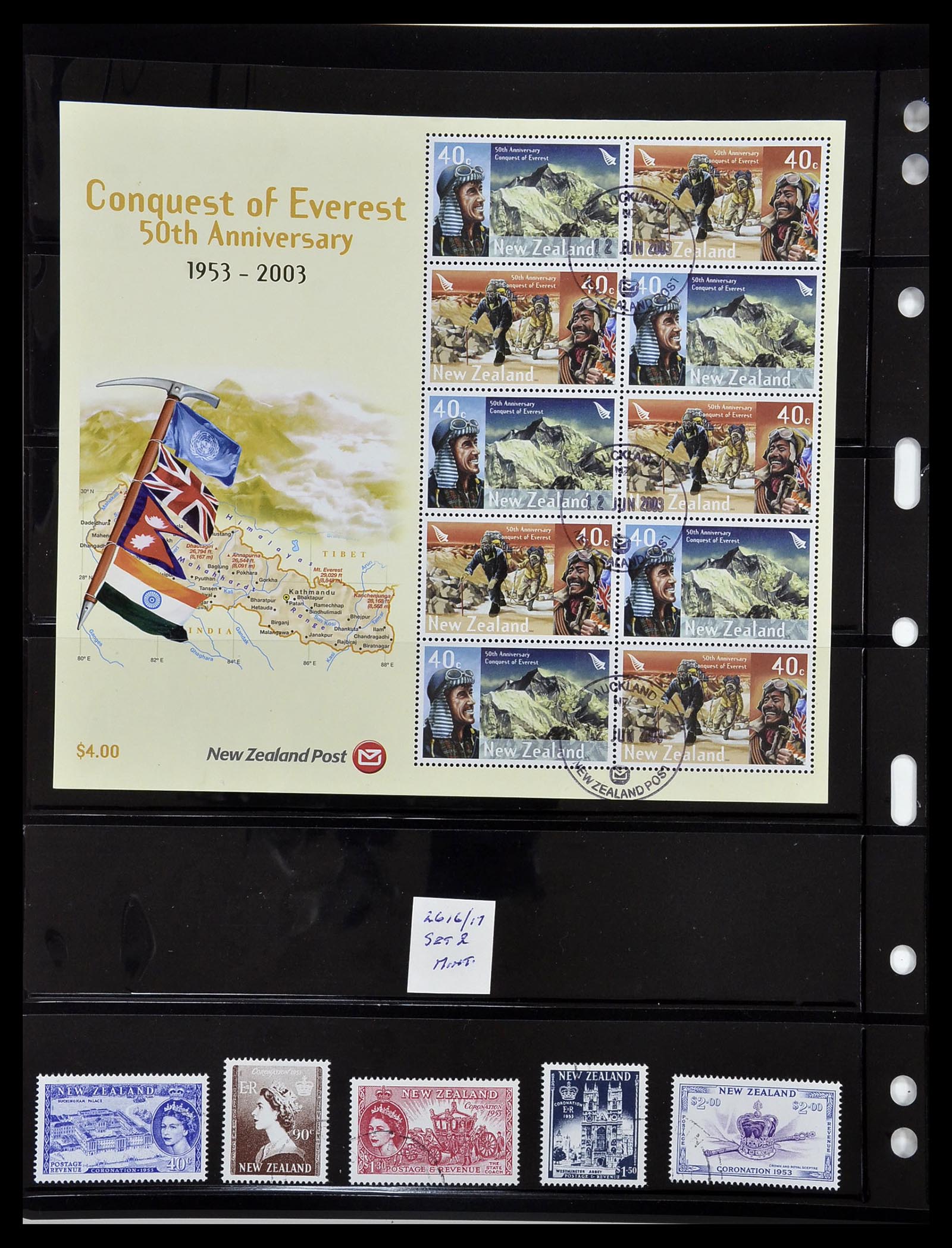 34210 249 - Postzegelverzameling 34210 Nieuw Zeeland 1870-2010.