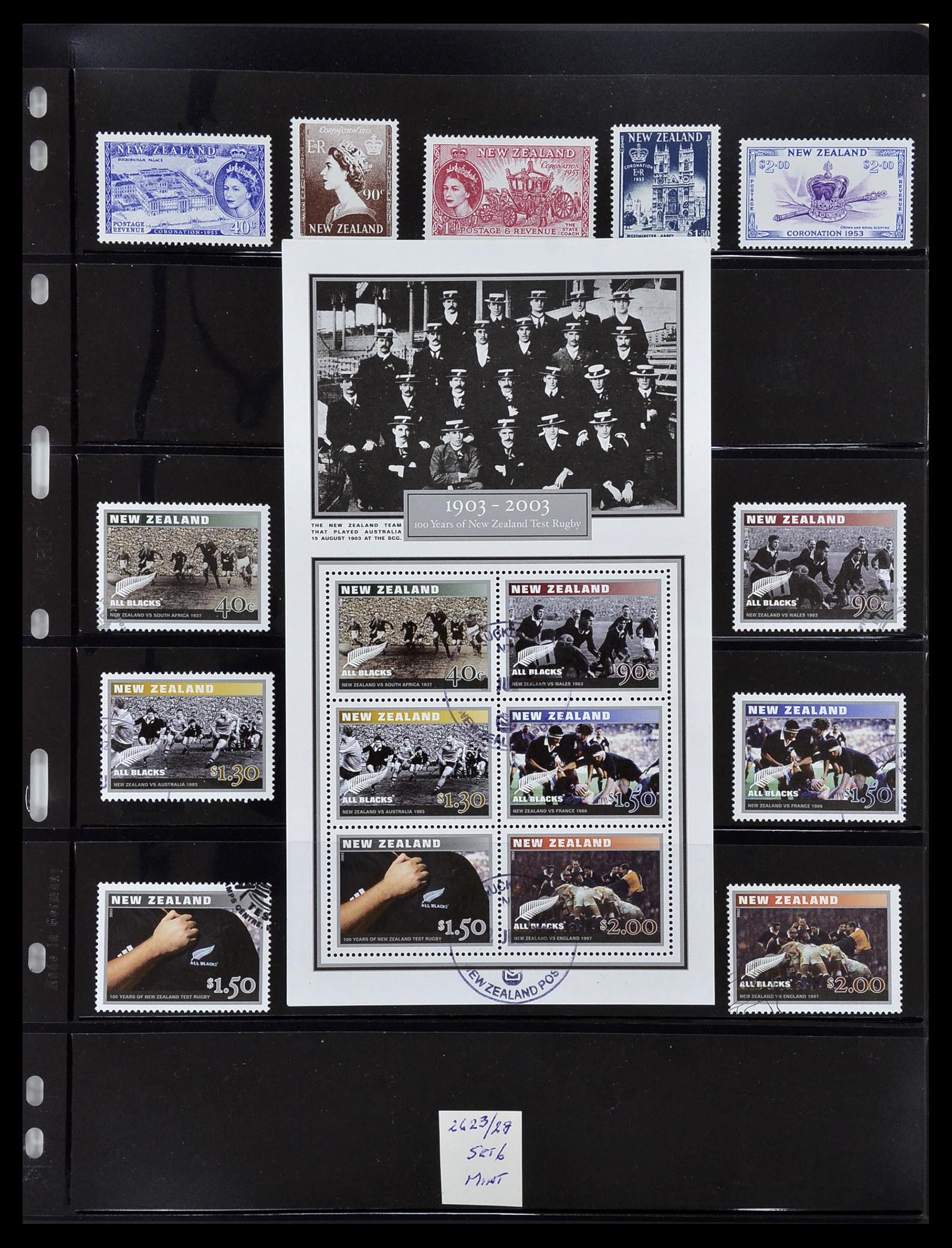 34210 250 - Postzegelverzameling 34210 Nieuw Zeeland 1870-2010.