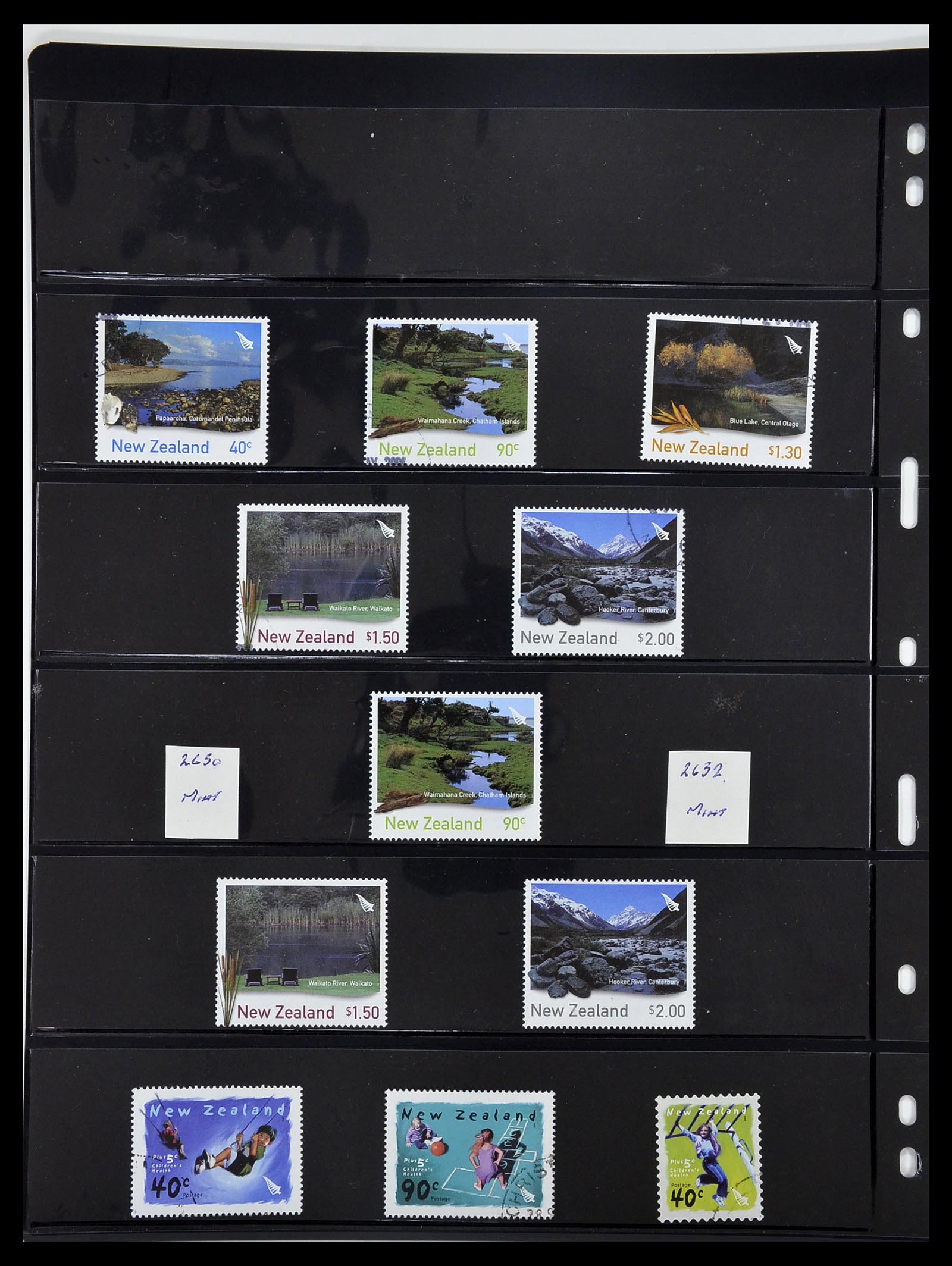 34210 251 - Postzegelverzameling 34210 Nieuw Zeeland 1870-2010.