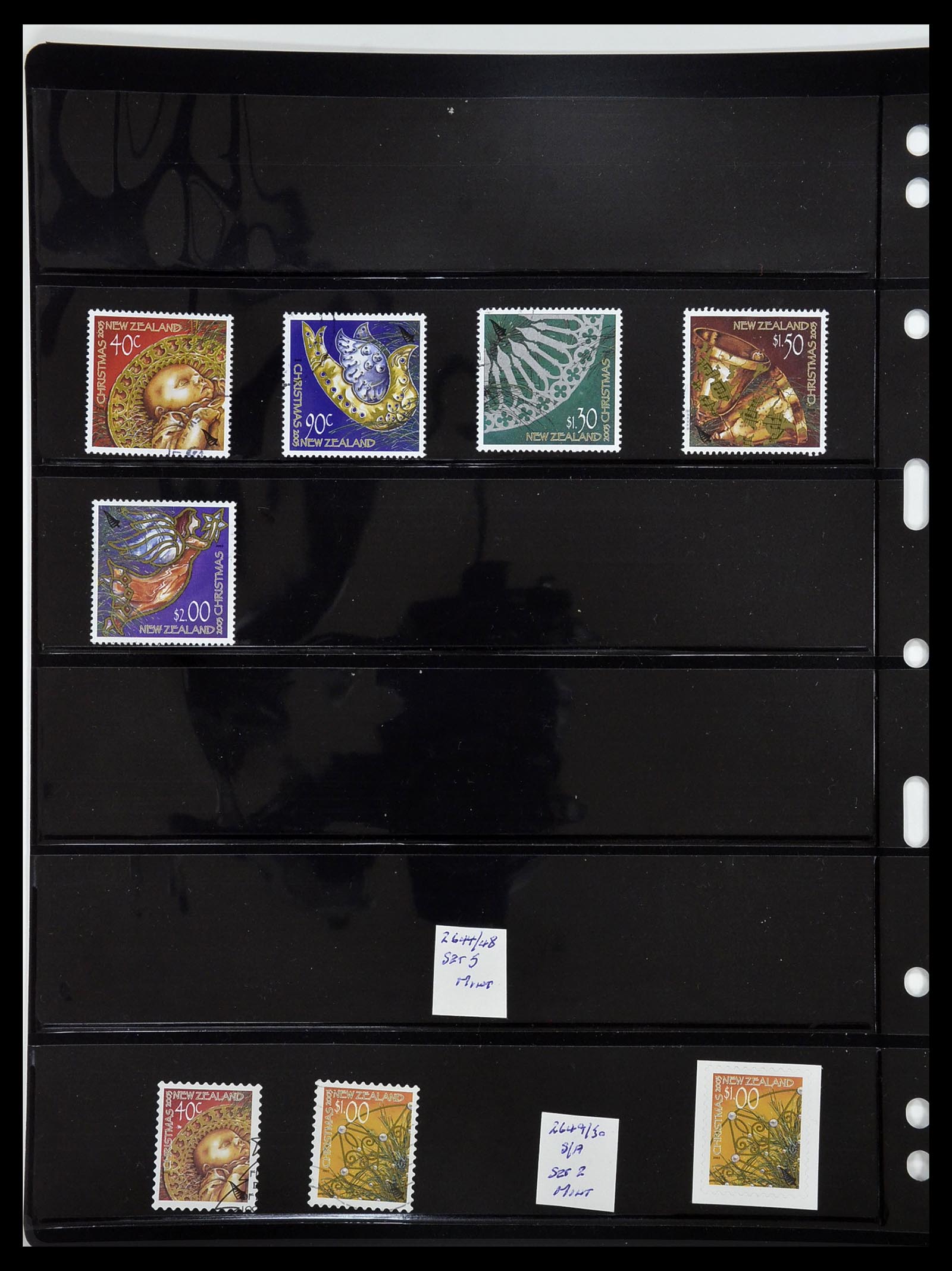 34210 253 - Postzegelverzameling 34210 Nieuw Zeeland 1870-2010.