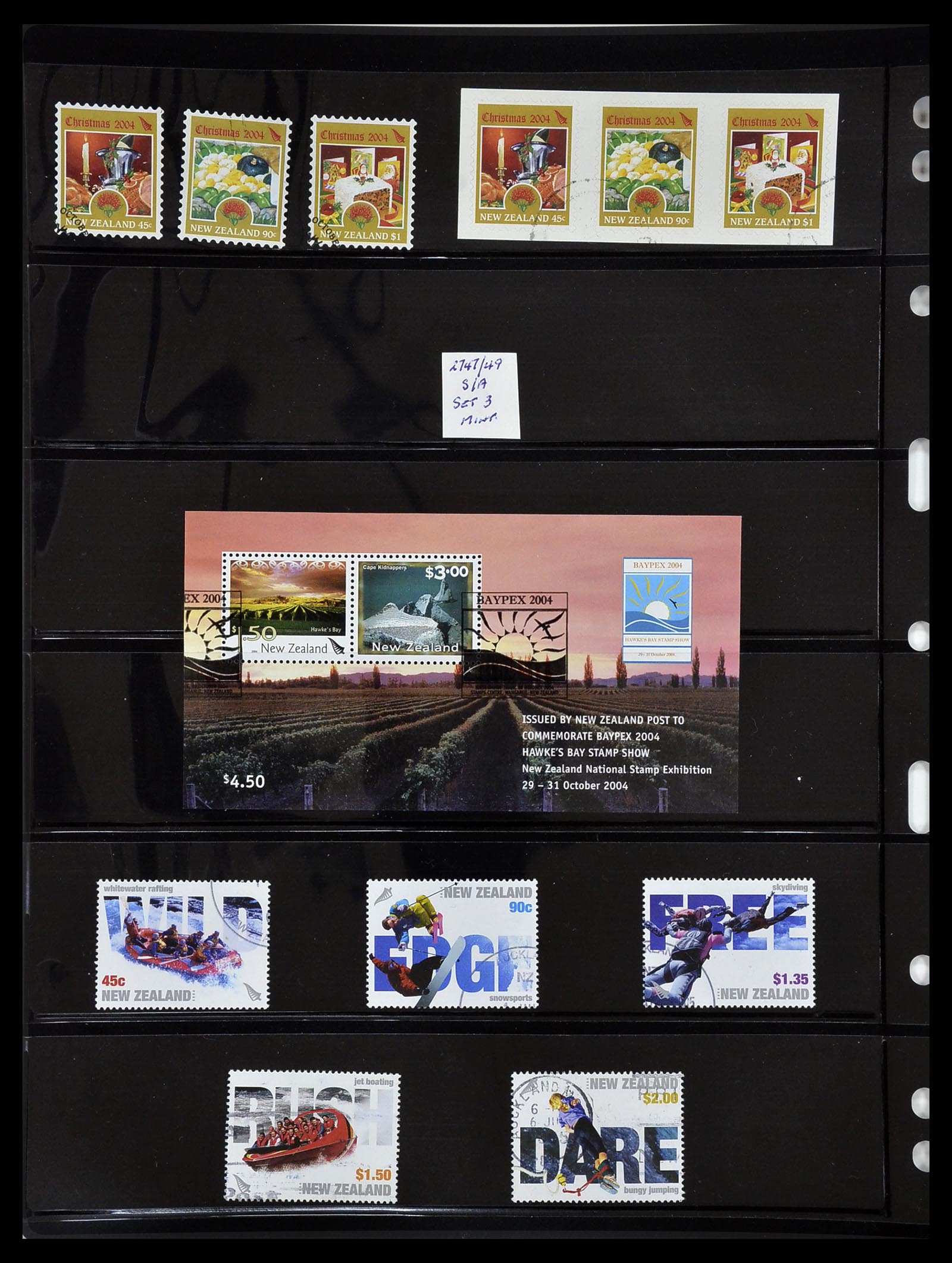 34210 268 - Postzegelverzameling 34210 Nieuw Zeeland 1870-2010.