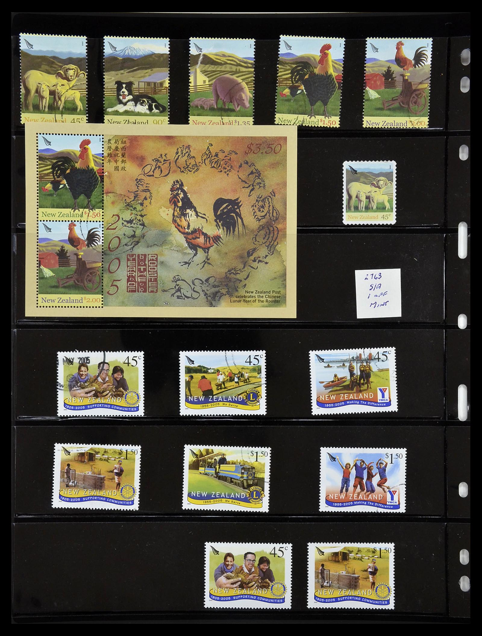 34210 270 - Postzegelverzameling 34210 Nieuw Zeeland 1870-2010.
