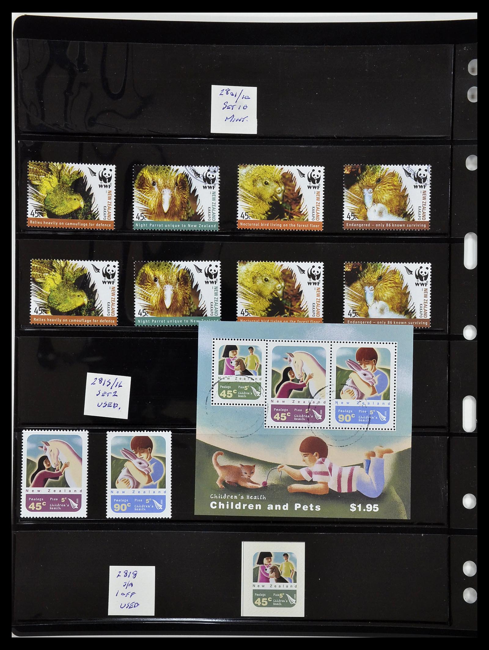 34210 276 - Postzegelverzameling 34210 Nieuw Zeeland 1870-2010.