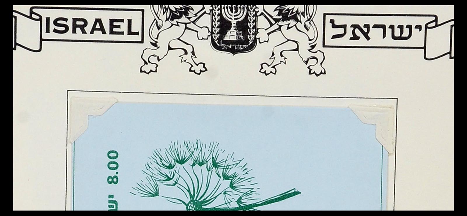 34217 135 - Postzegelverzameling 34217 Israël brieven en FDC's 1949-1985.