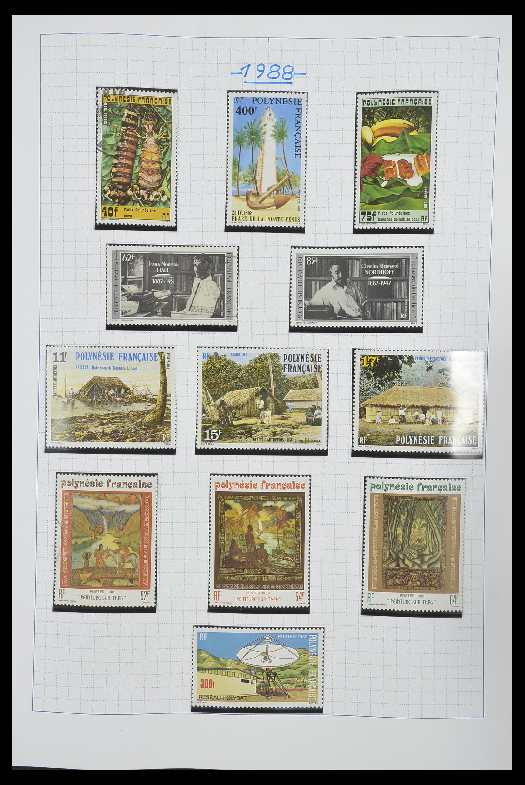 34220 040 - Postzegelverzameling 34220 Polynesië 1892-2014!