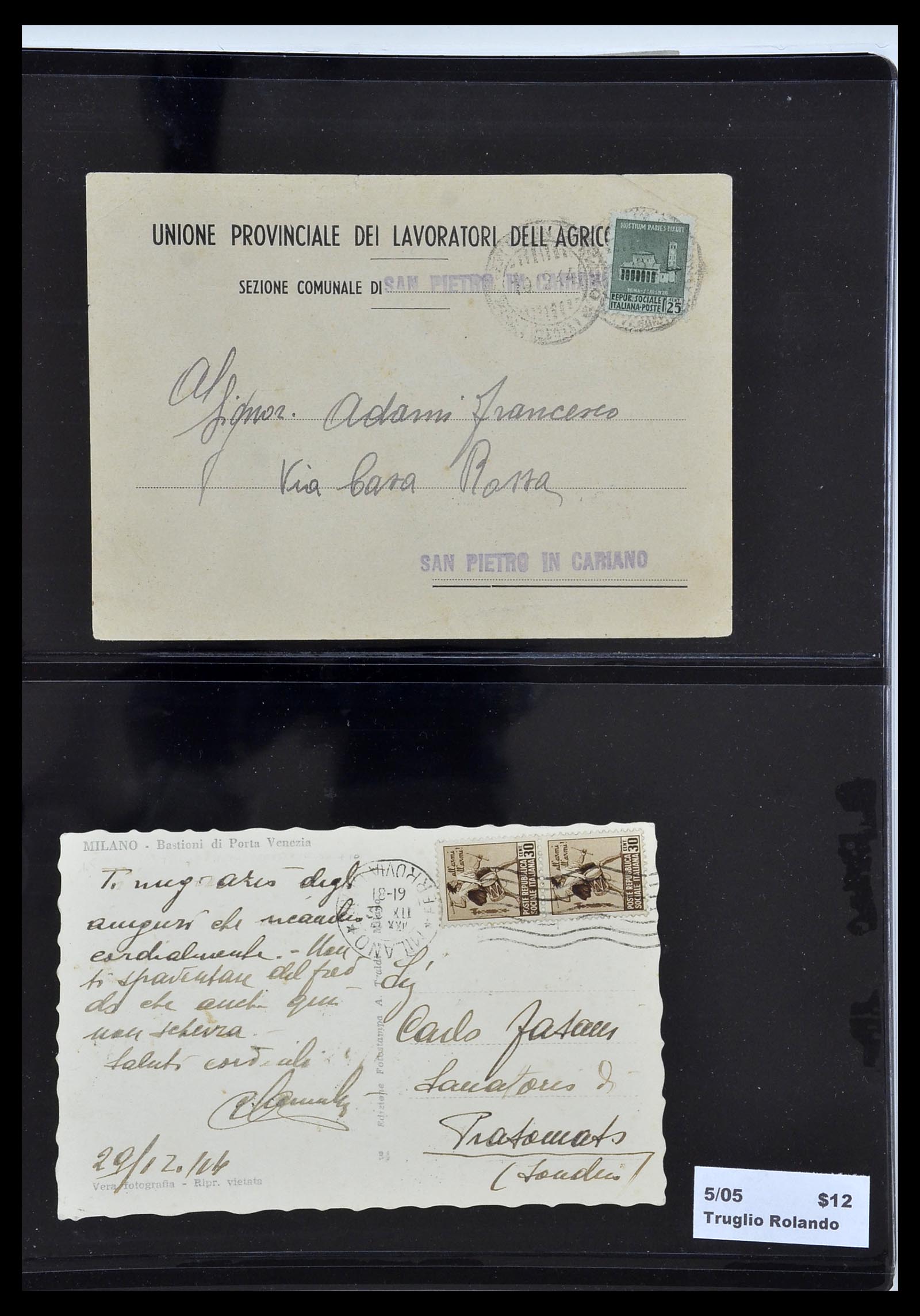 34227 104 - Postzegelverzameling 34227 Italië R.S.I. 1943-1945.