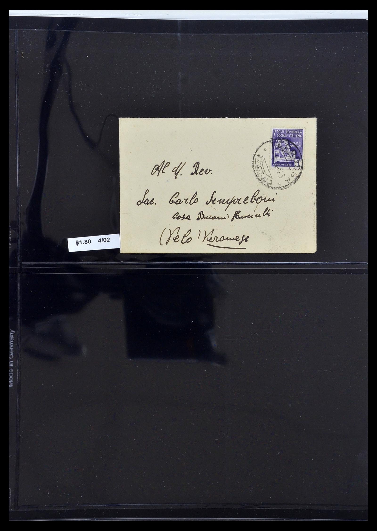 34227 115 - Postzegelverzameling 34227 Italië R.S.I. 1943-1945.