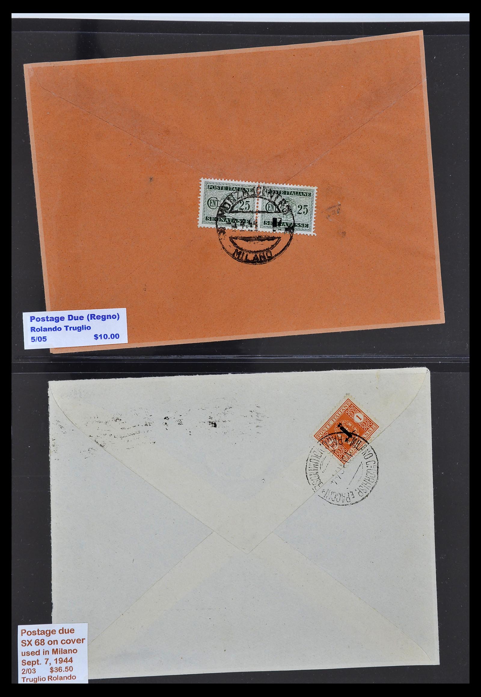 34227 125 - Postzegelverzameling 34227 Italië R.S.I. 1943-1945.