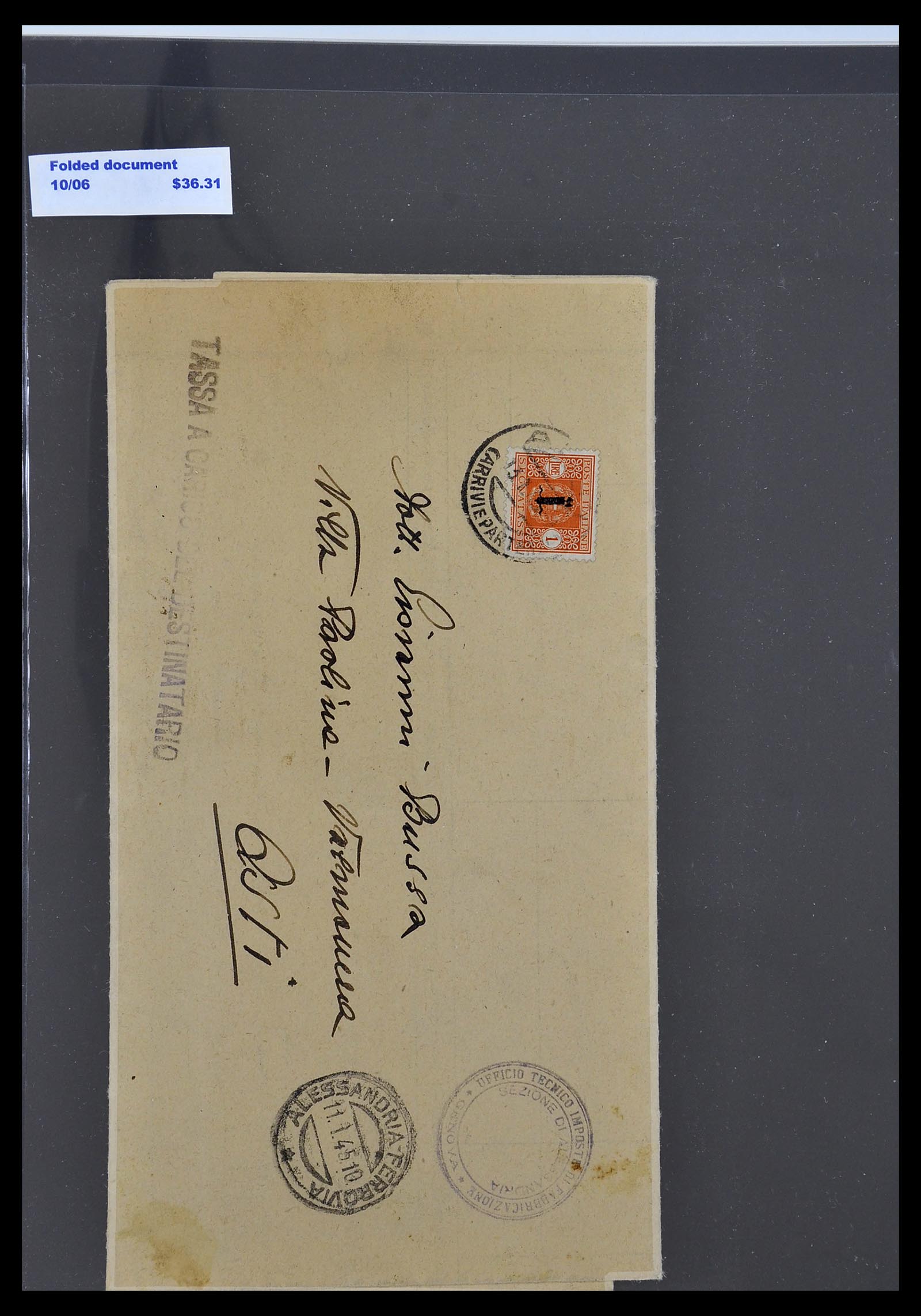 34227 126 - Postzegelverzameling 34227 Italië R.S.I. 1943-1945.