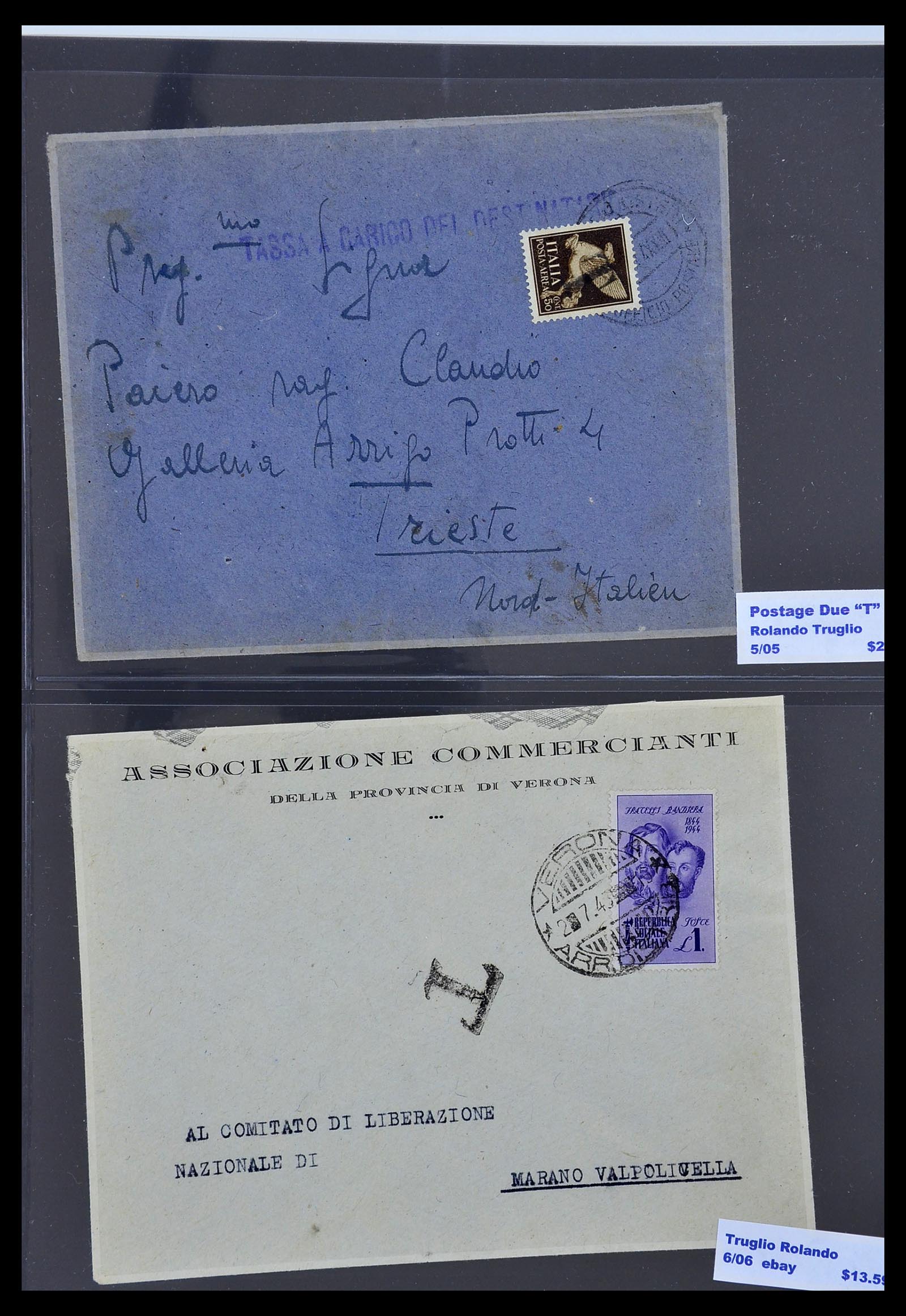 34227 127 - Postzegelverzameling 34227 Italië R.S.I. 1943-1945.