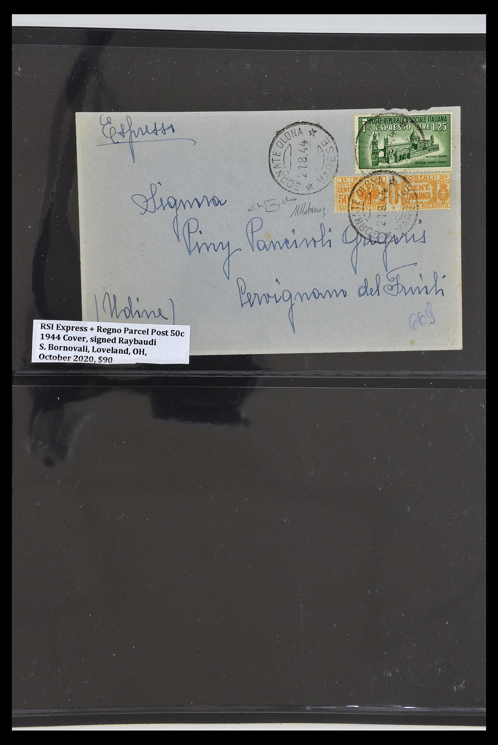 34227 133 - Postzegelverzameling 34227 Italië R.S.I. 1943-1945.