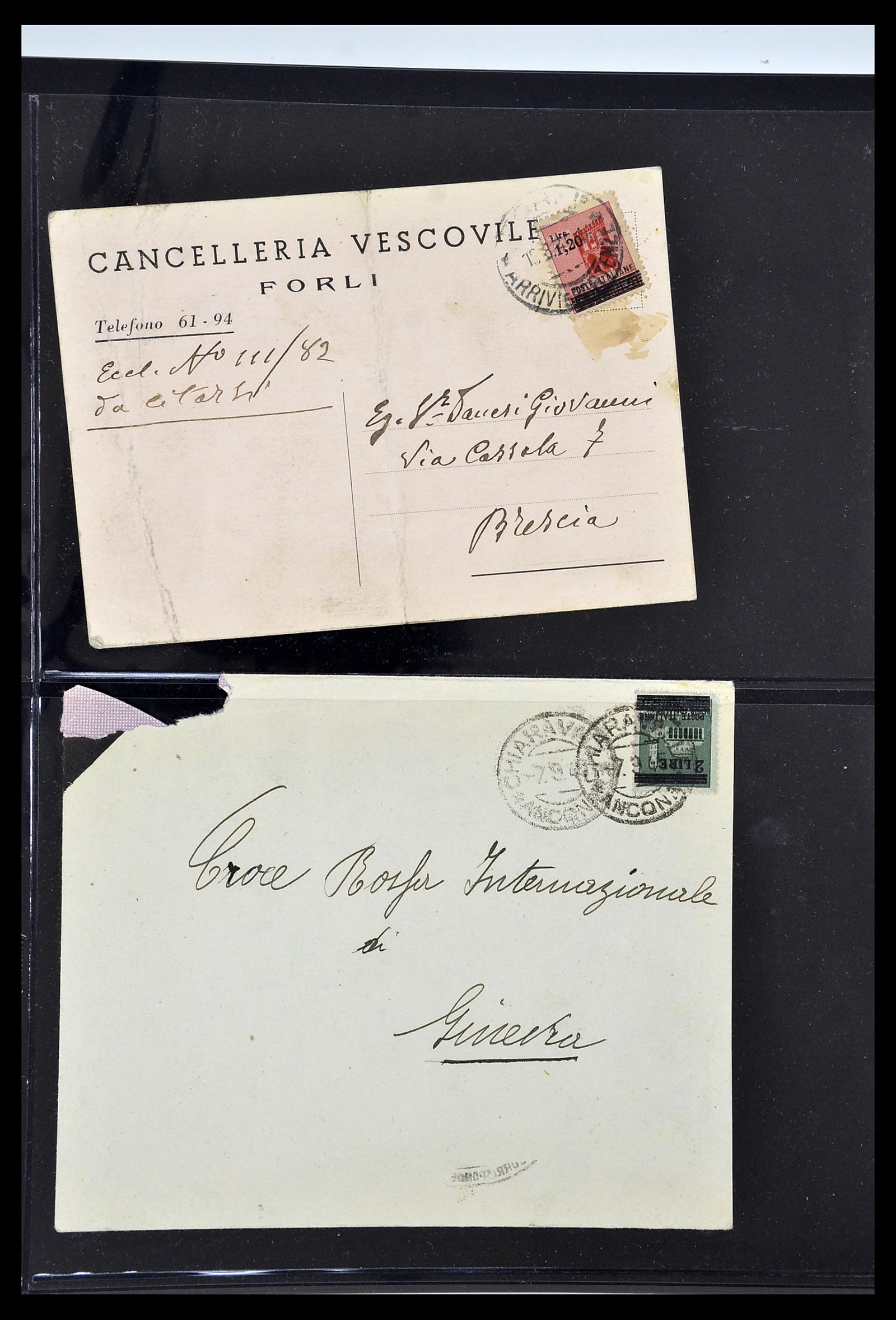 34227 142 - Postzegelverzameling 34227 Italië R.S.I. 1943-1945.