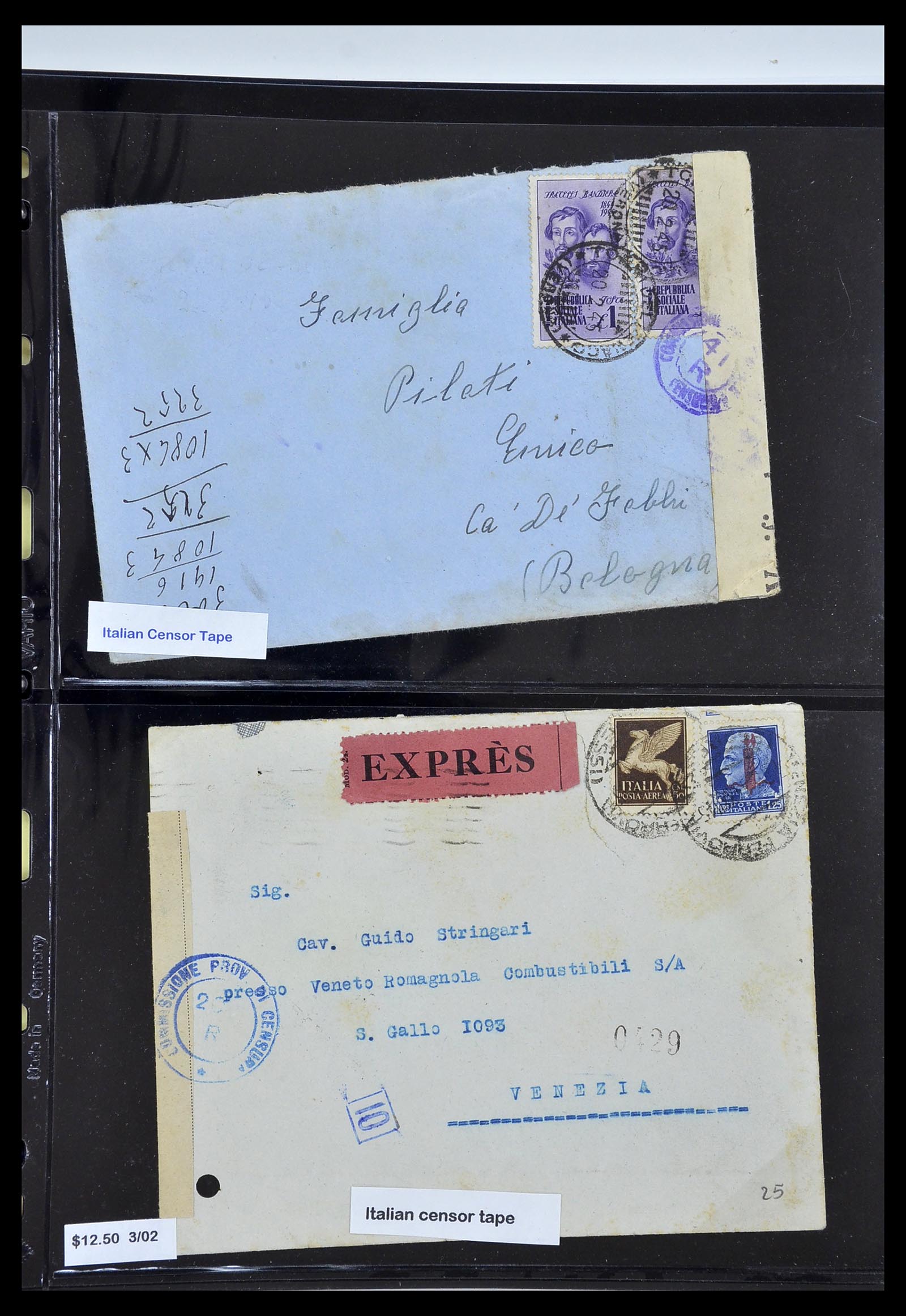 34227 158 - Postzegelverzameling 34227 Italië R.S.I. 1943-1945.