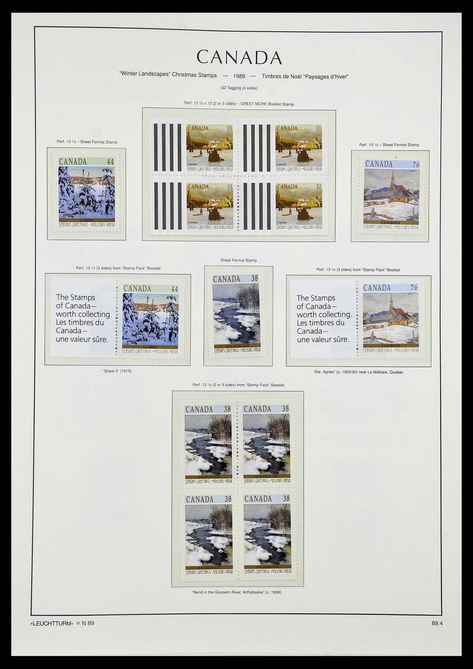 34228 122 - Postzegelverzameling 34228 Canada 1882-2011.
