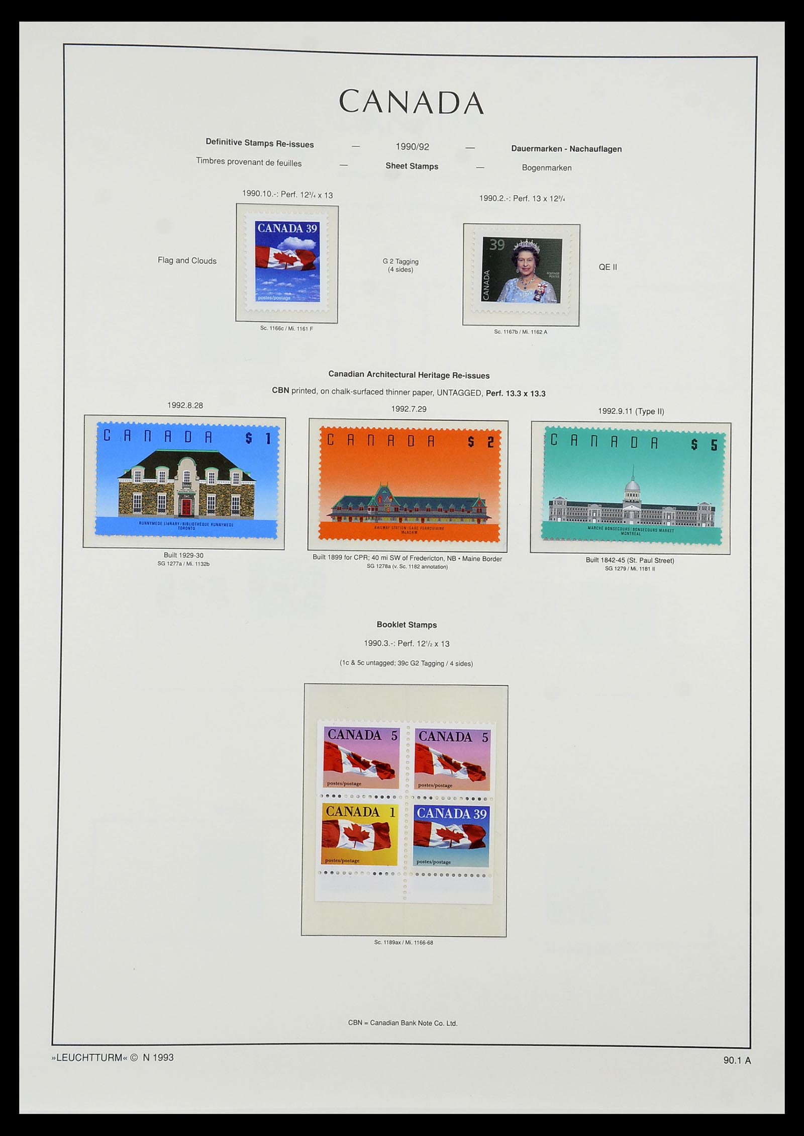 34228 124 - Postzegelverzameling 34228 Canada 1882-2011.