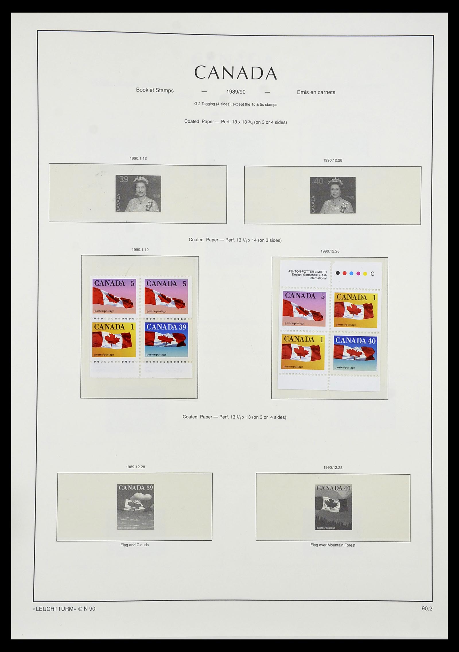 34228 125 - Postzegelverzameling 34228 Canada 1882-2011.