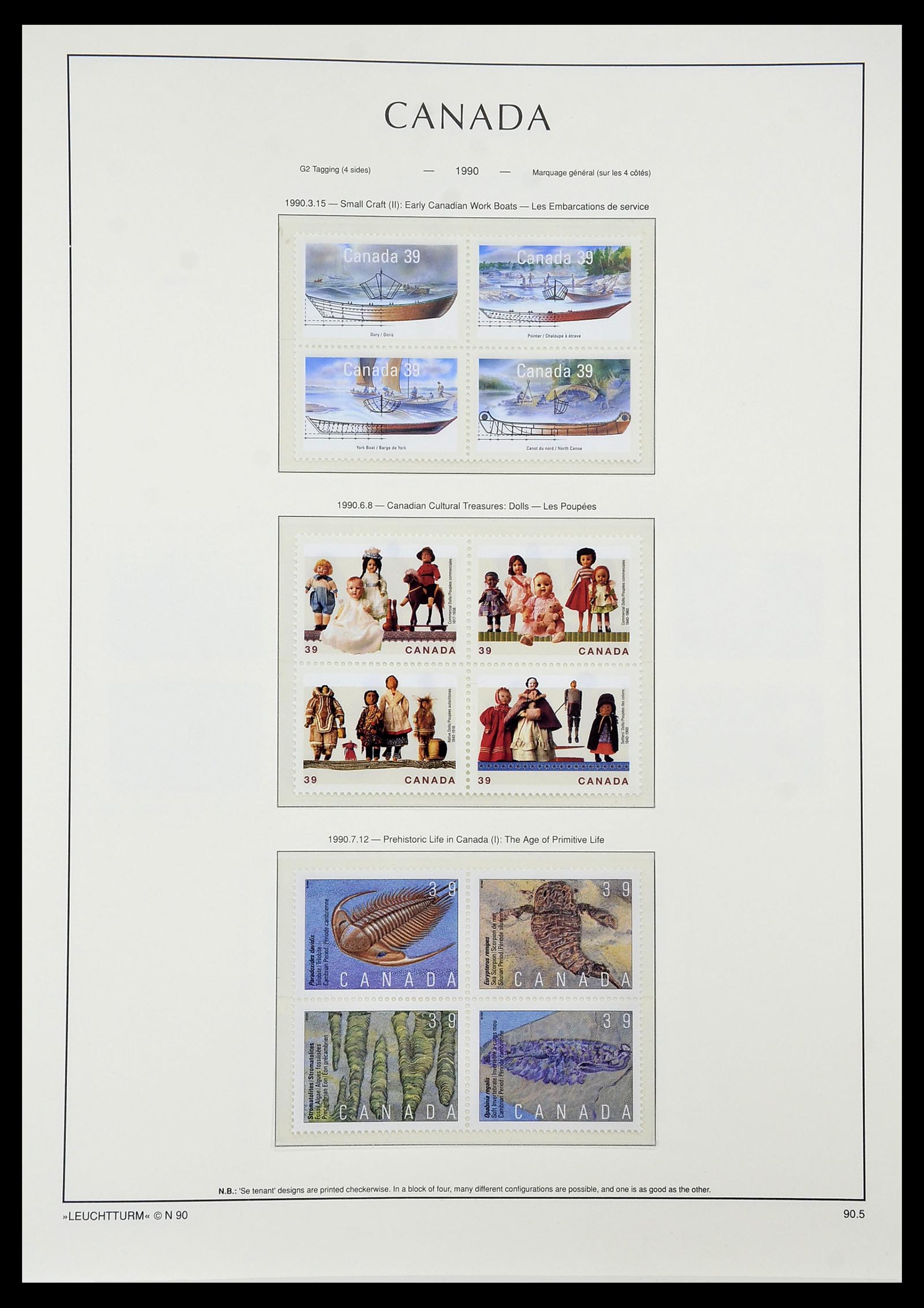 34228 129 - Postzegelverzameling 34228 Canada 1882-2011.
