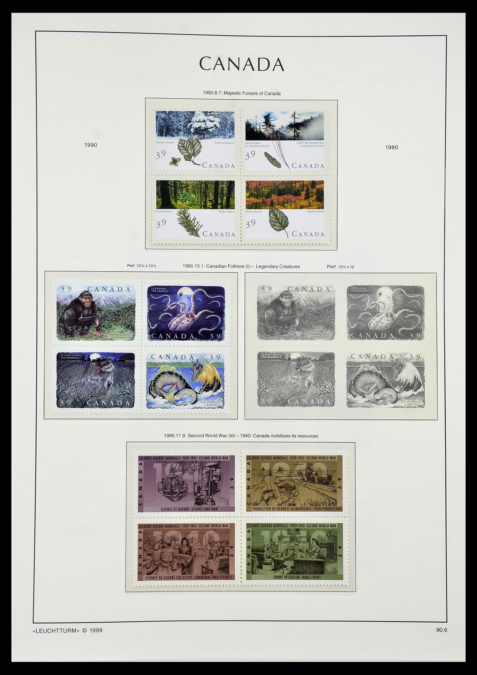 34228 130 - Postzegelverzameling 34228 Canada 1882-2011.