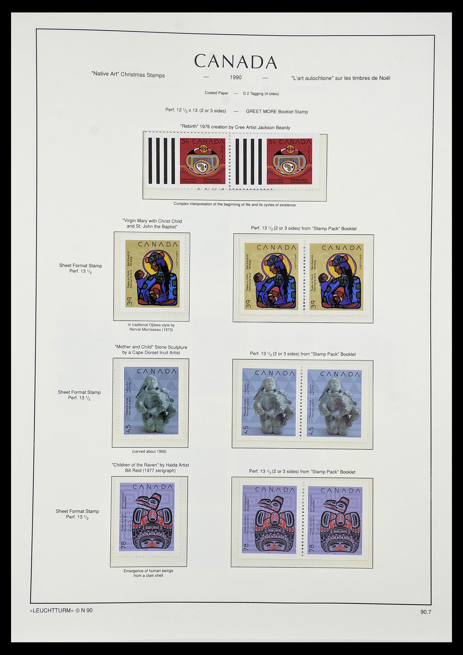 34228 131 - Postzegelverzameling 34228 Canada 1882-2011.