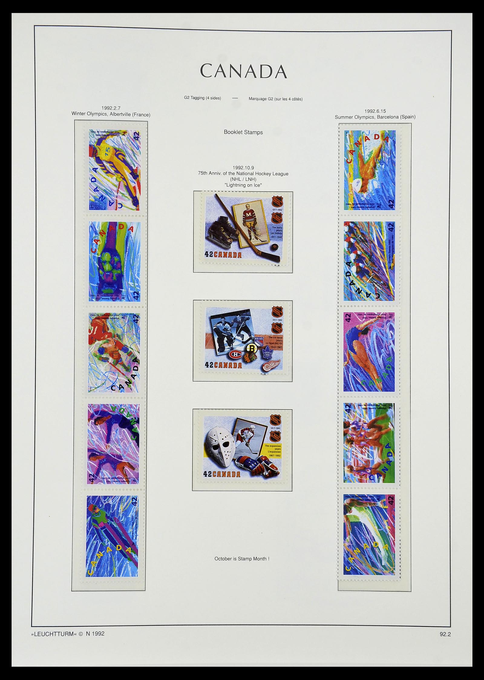 34228 139 - Postzegelverzameling 34228 Canada 1882-2011.