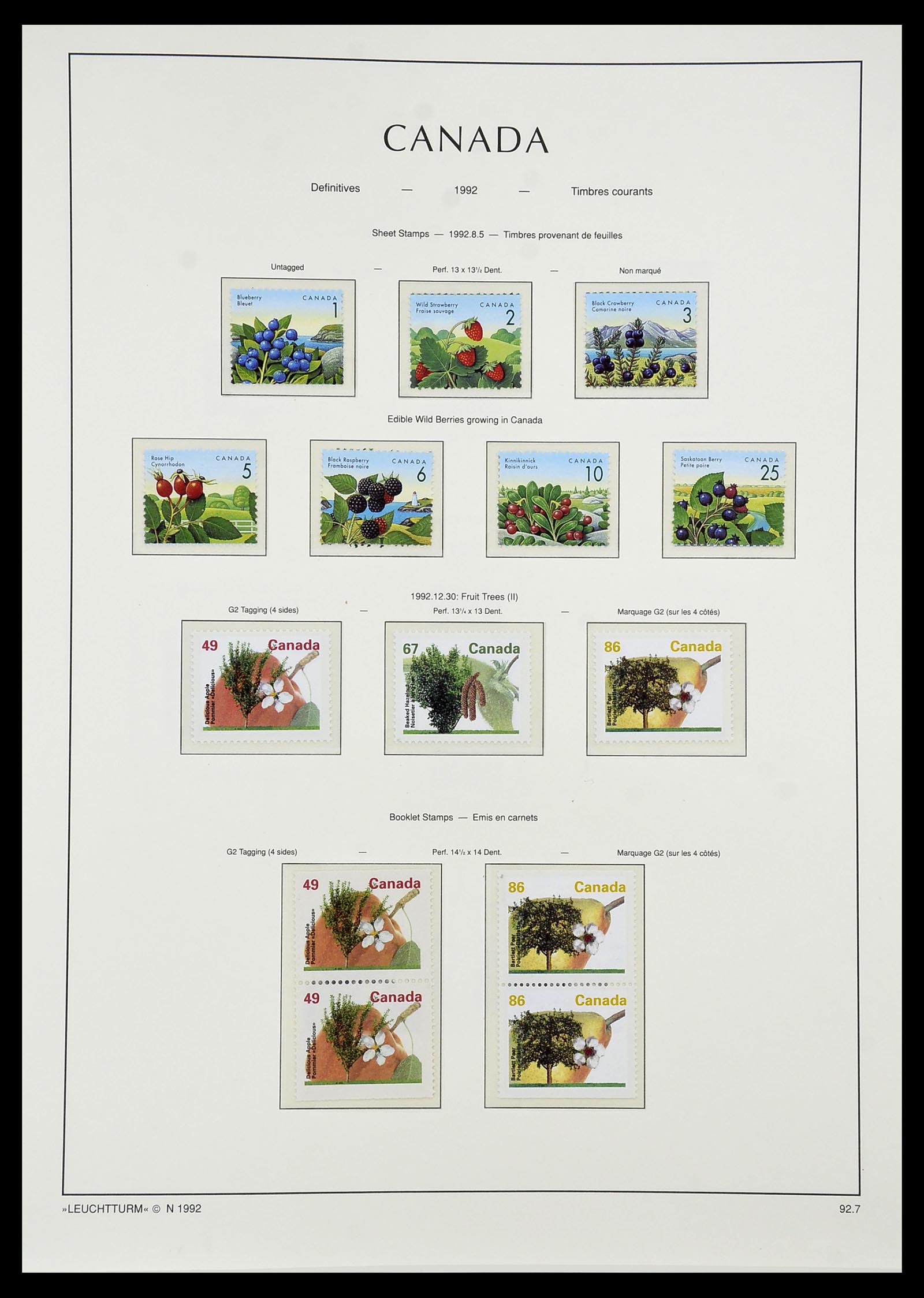 34228 144 - Postzegelverzameling 34228 Canada 1882-2011.