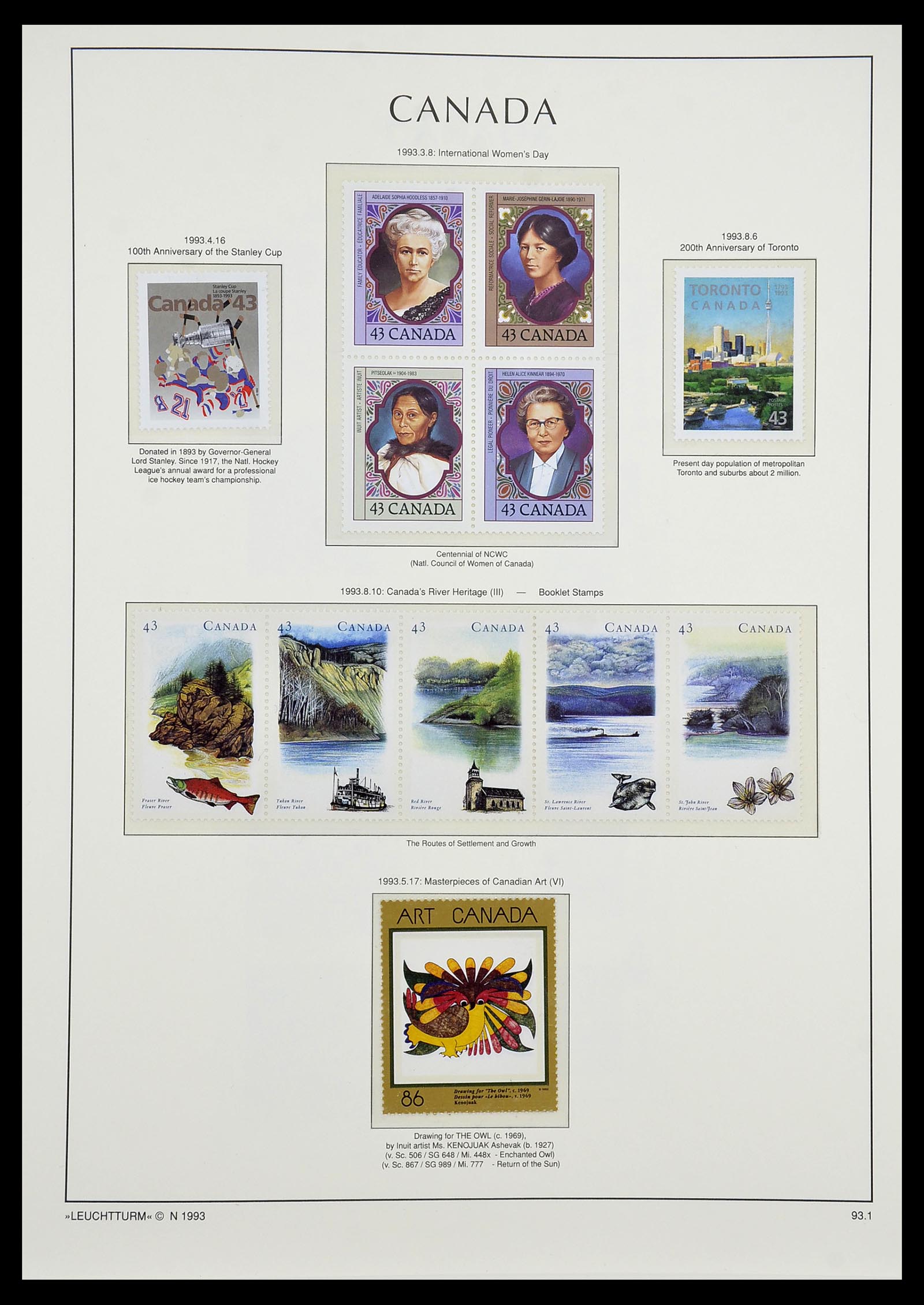 34228 146 - Postzegelverzameling 34228 Canada 1882-2011.
