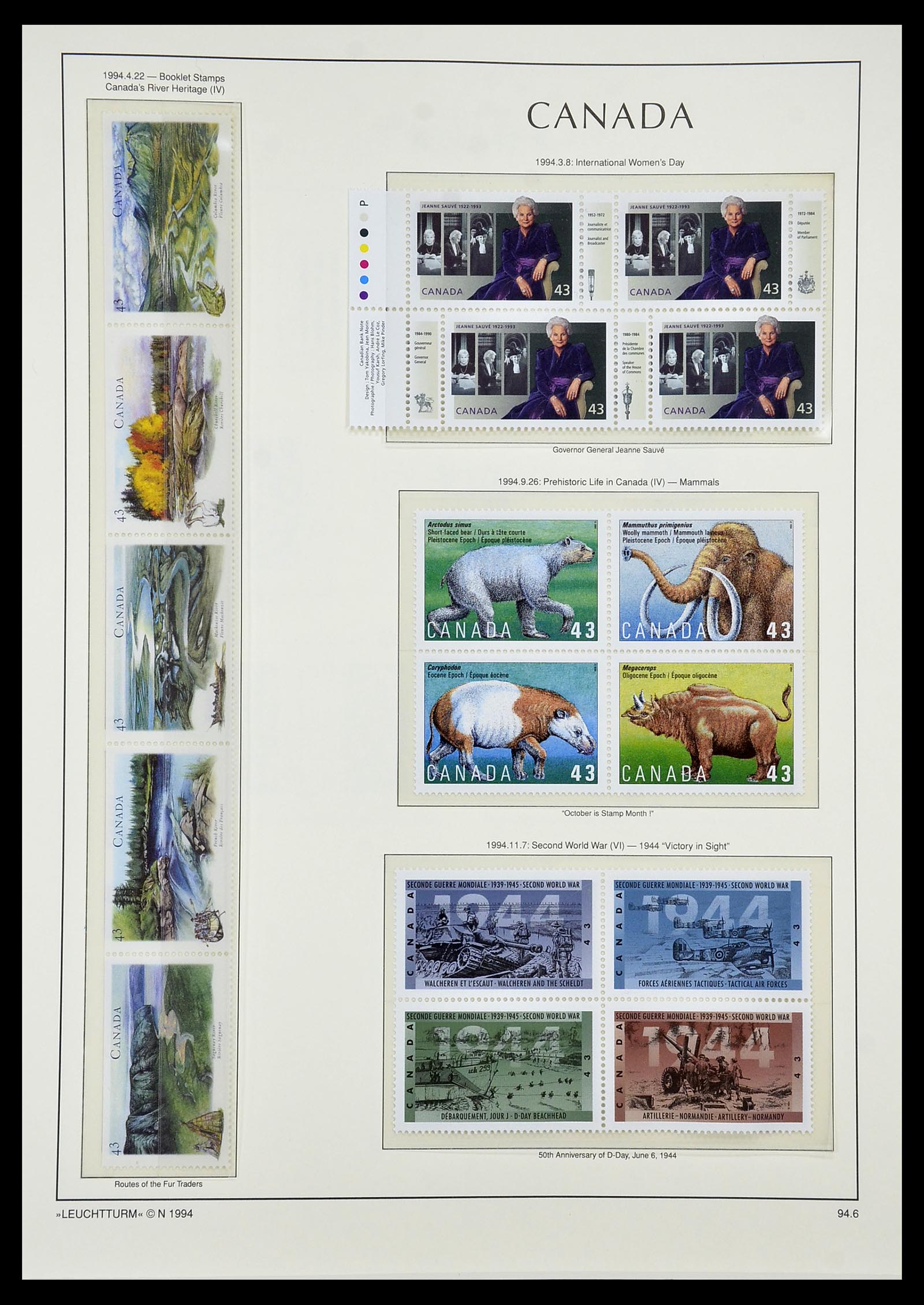 34228 157 - Postzegelverzameling 34228 Canada 1882-2011.