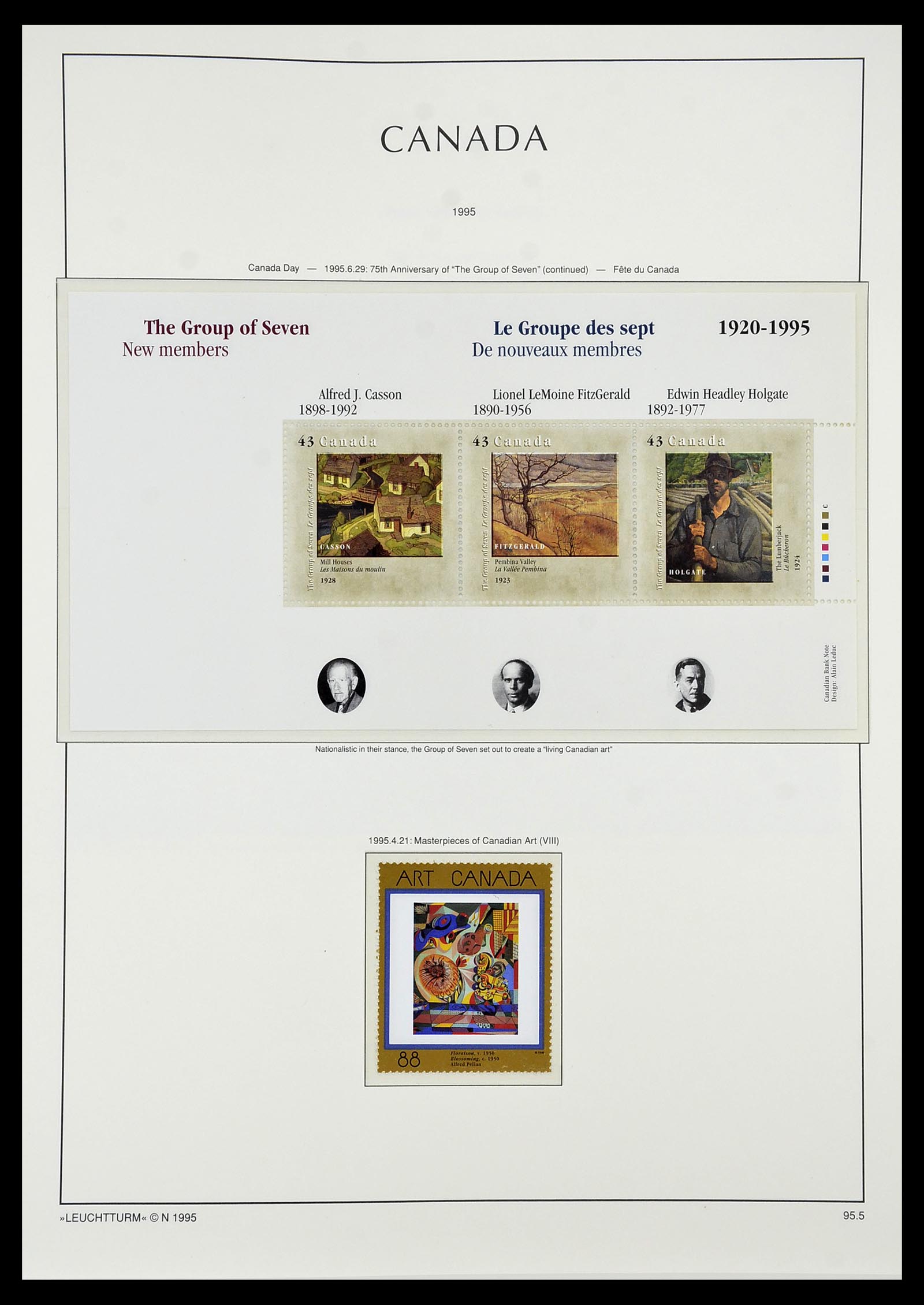 34228 165 - Postzegelverzameling 34228 Canada 1882-2011.