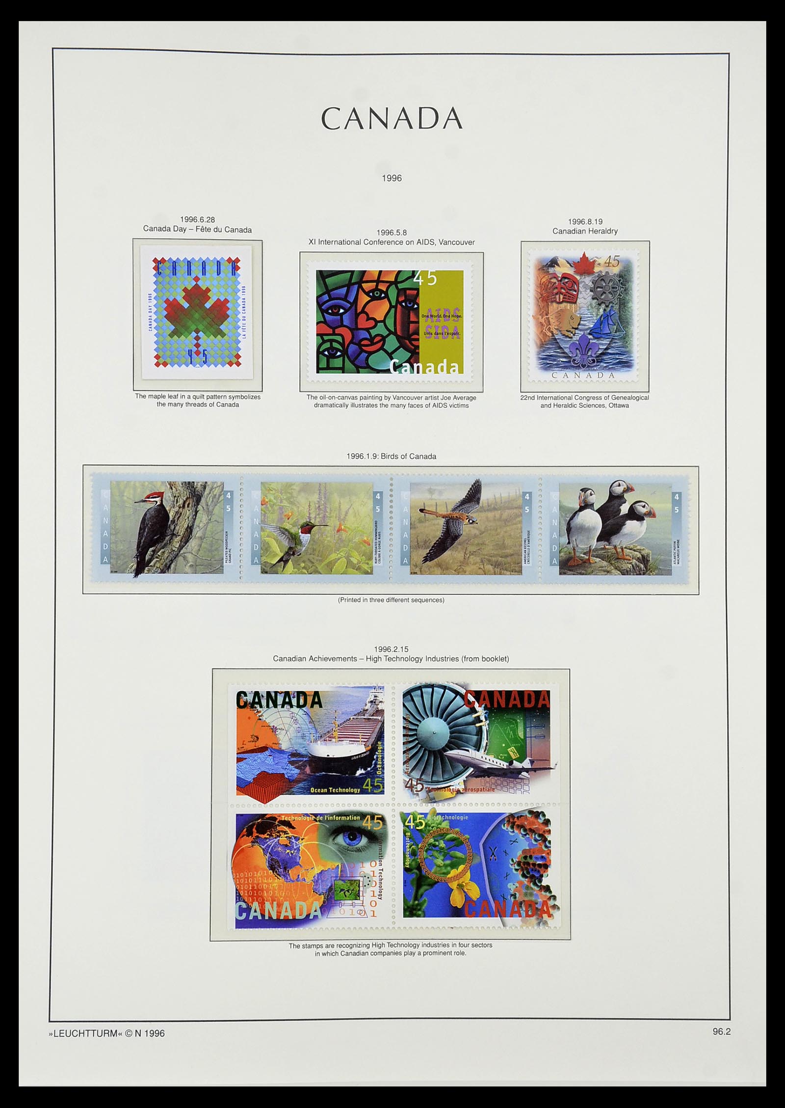 34228 171 - Postzegelverzameling 34228 Canada 1882-2011.