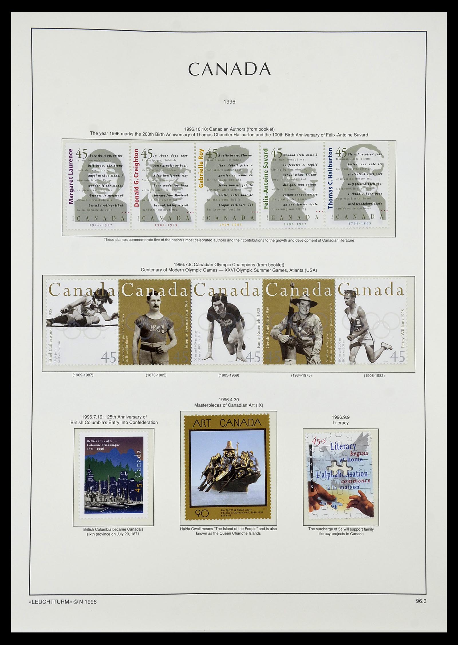 34228 172 - Postzegelverzameling 34228 Canada 1882-2011.
