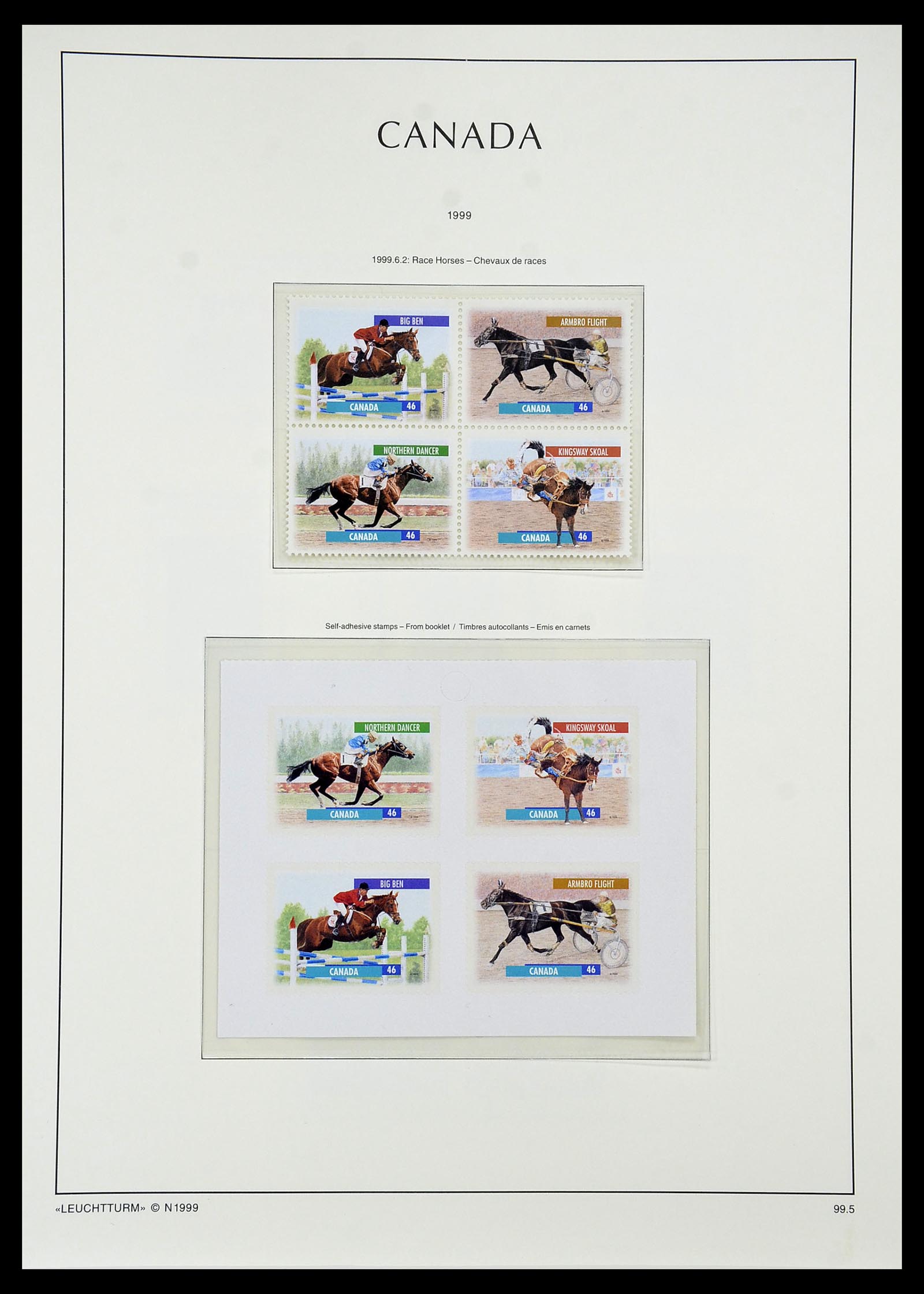 34228 202 - Postzegelverzameling 34228 Canada 1882-2011.
