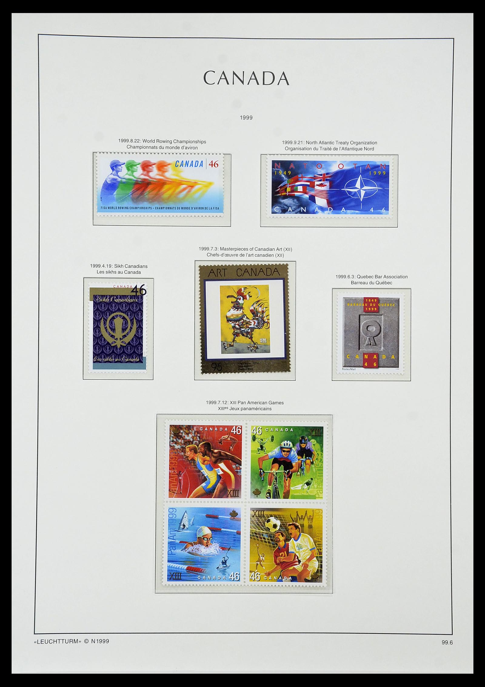 34228 203 - Postzegelverzameling 34228 Canada 1882-2011.